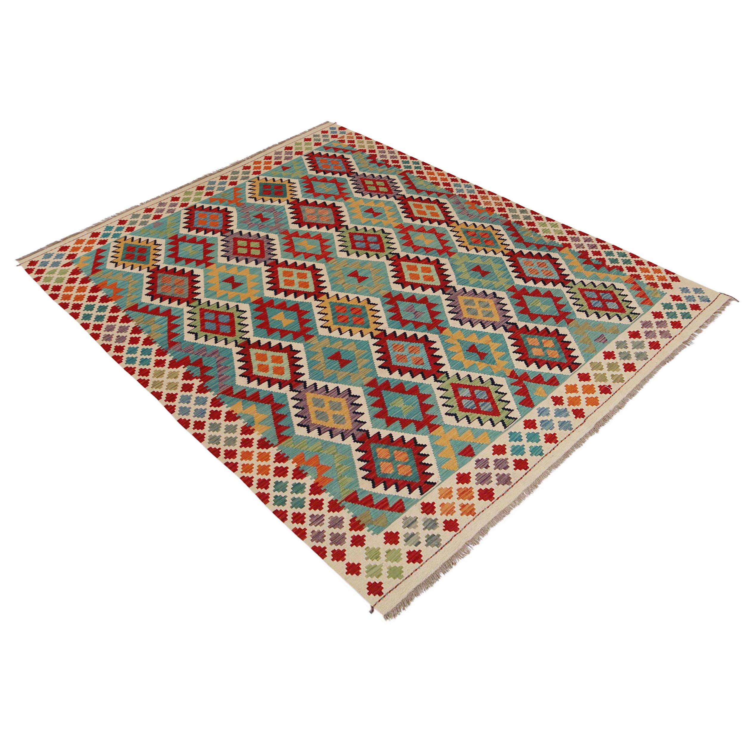 Handmade Wool Area Rug 174 x 250 cm (ID P36081)