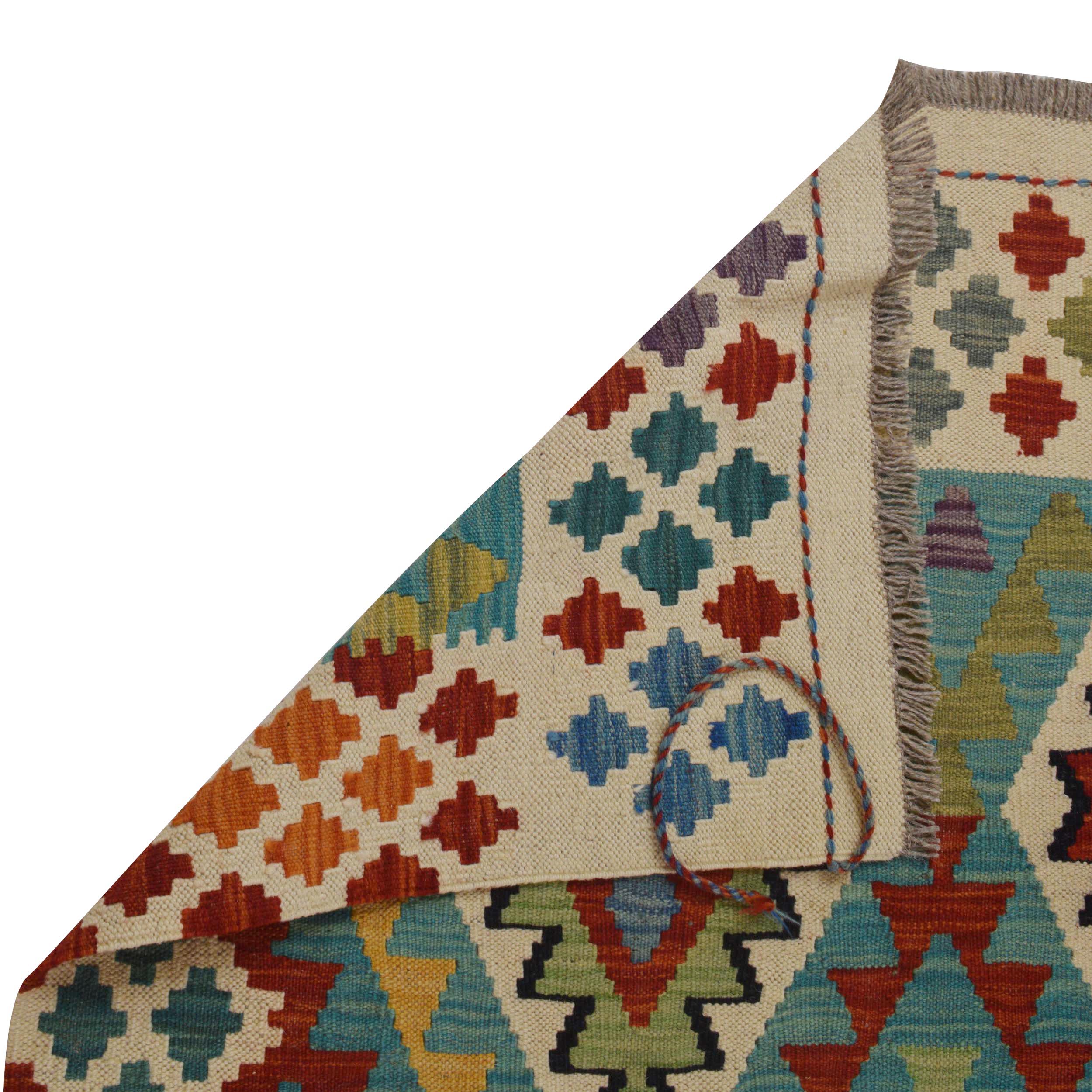 Handmade Wool Area Rug 174 x 250 cm (ID P36081)