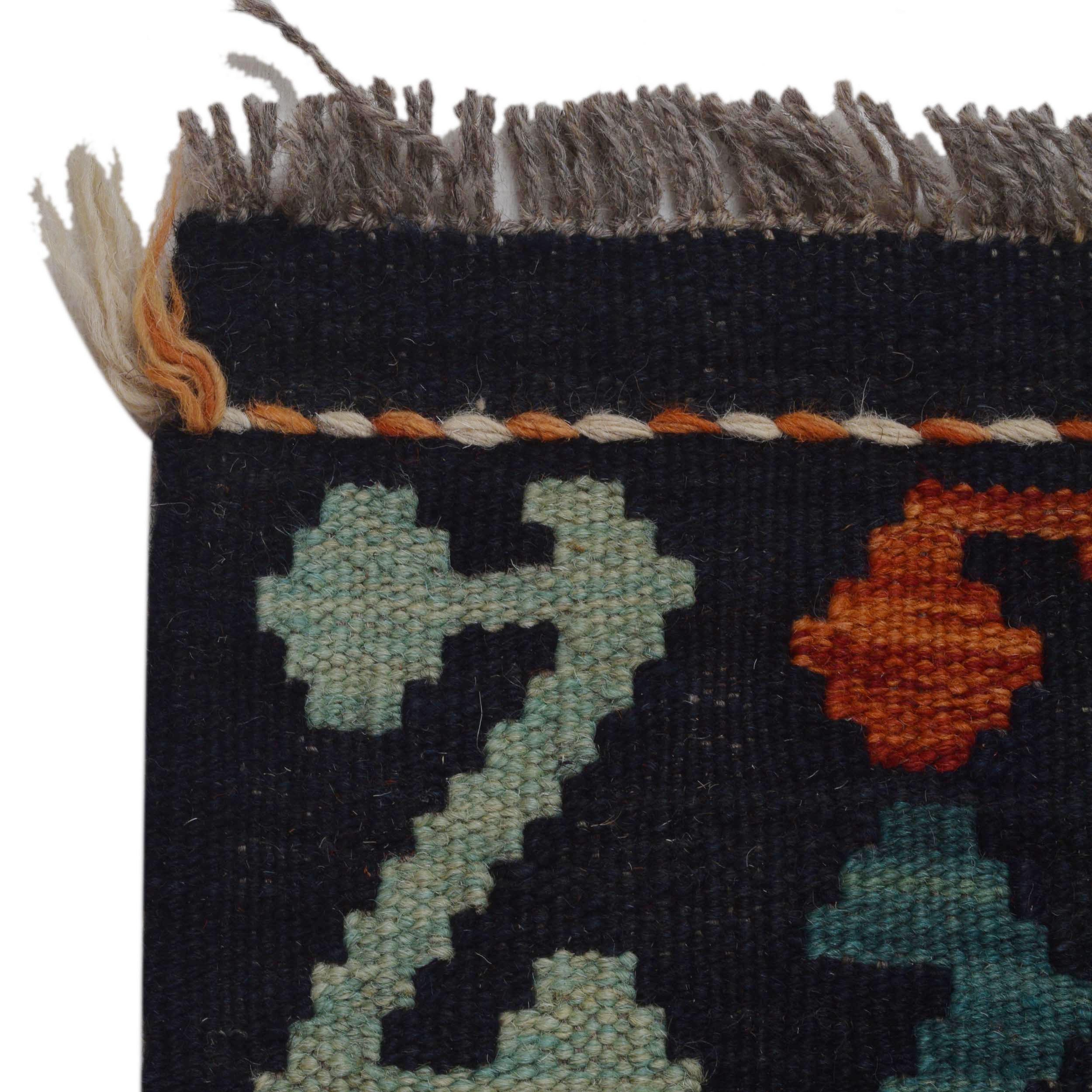 Handmade Wool Kilim Area Rug Premium Oriental 72x100in (ID P36082)