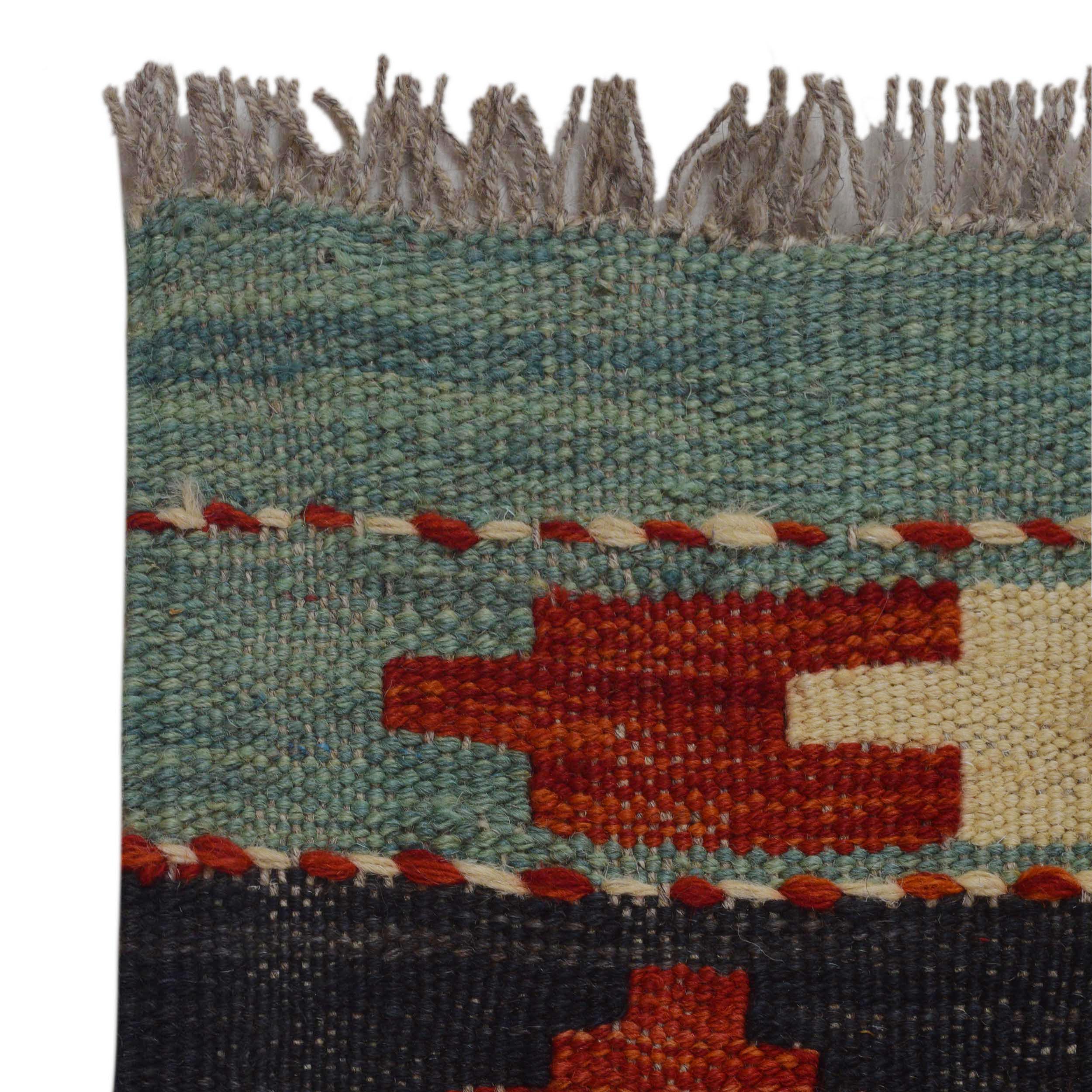 Handmade Wool Kilim Area Rug, Premium Oriental Carpet (ID P36085)