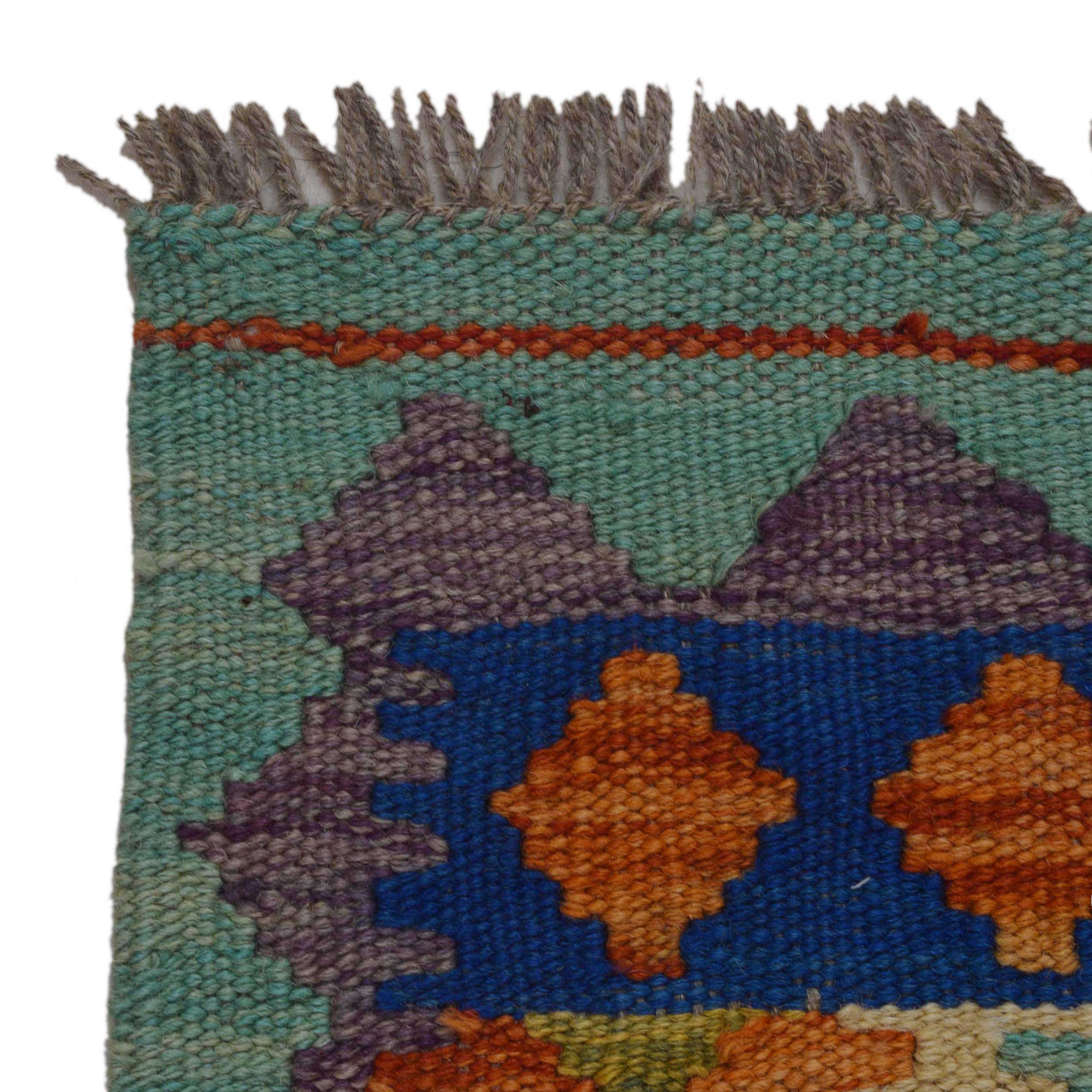 Handmade Wool Kilim Area Rug 103x150 cm (ID P36087)