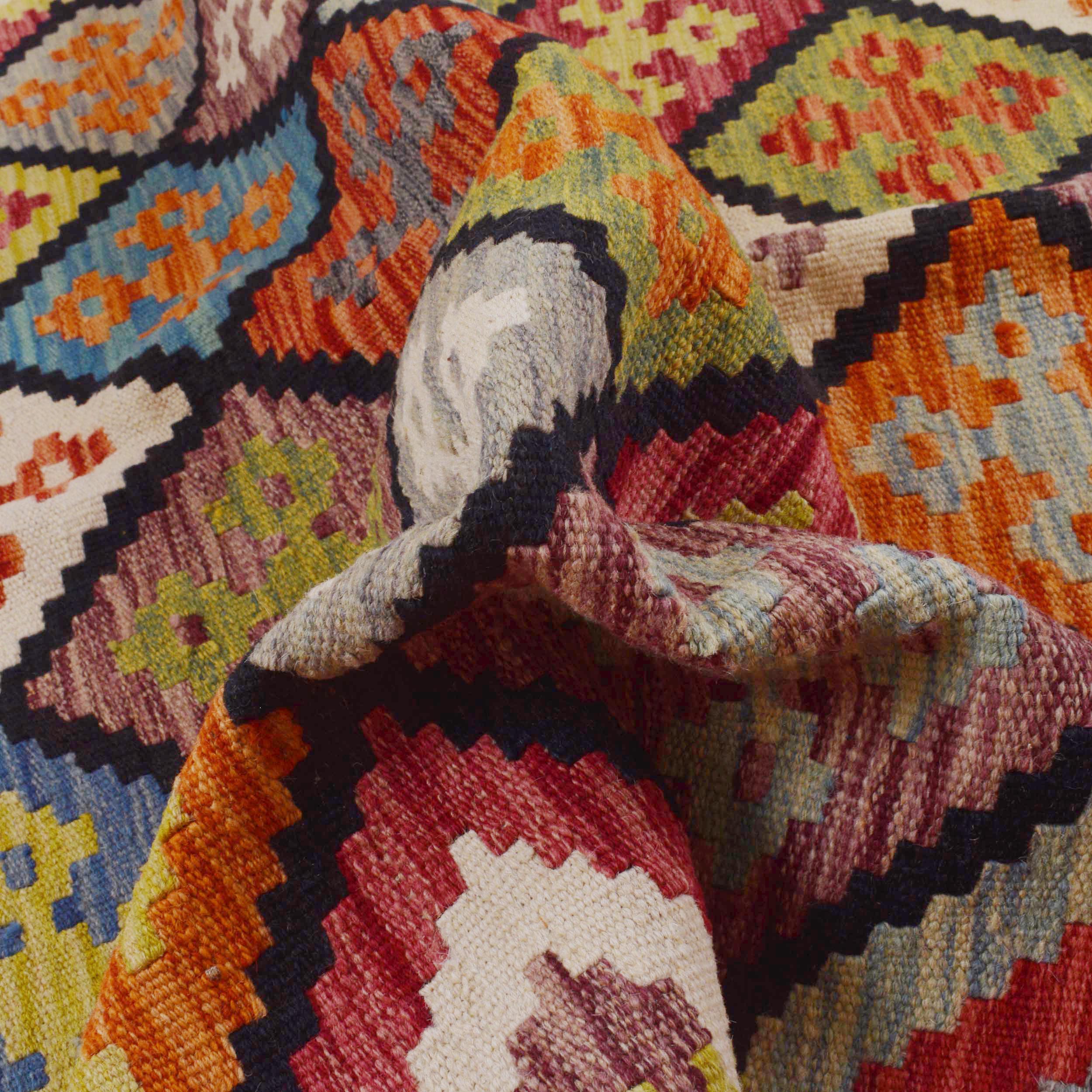 Handmade Wool Area Rug 150 x 192 (cm) (ID 36097)