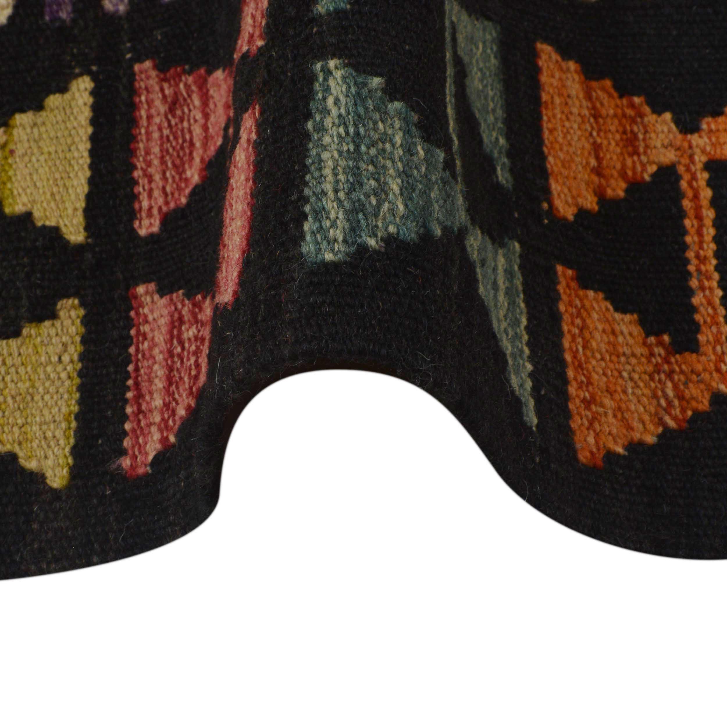 Handmade Wool Kilim Area Rug 5'2 x 6'5 (ID P36101)