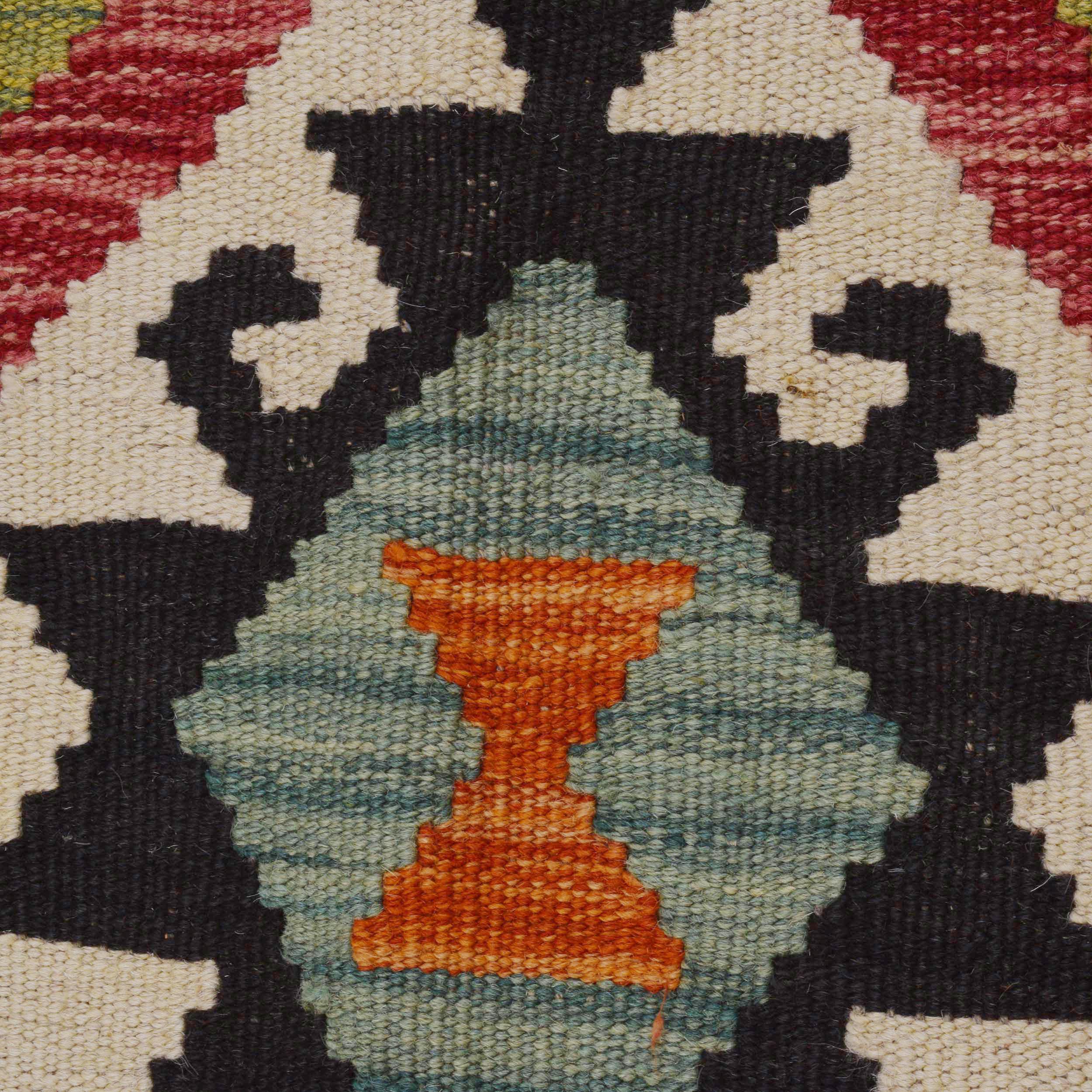 Handmade Premium Wool Area Rug 154 x 193 cm (ID P36103)