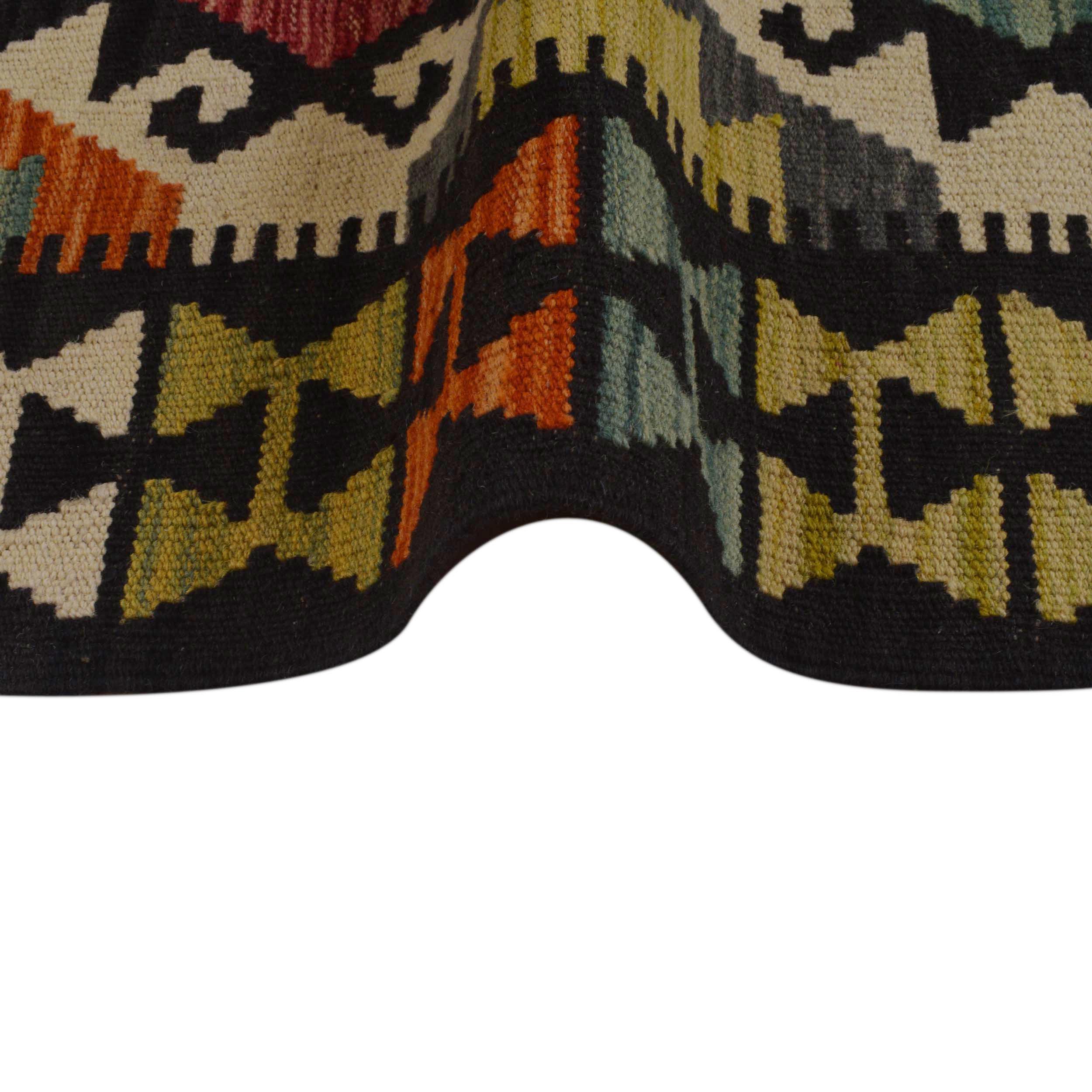 Handmade Premium Wool Area Rug 154 x 193 cm (ID P36103)