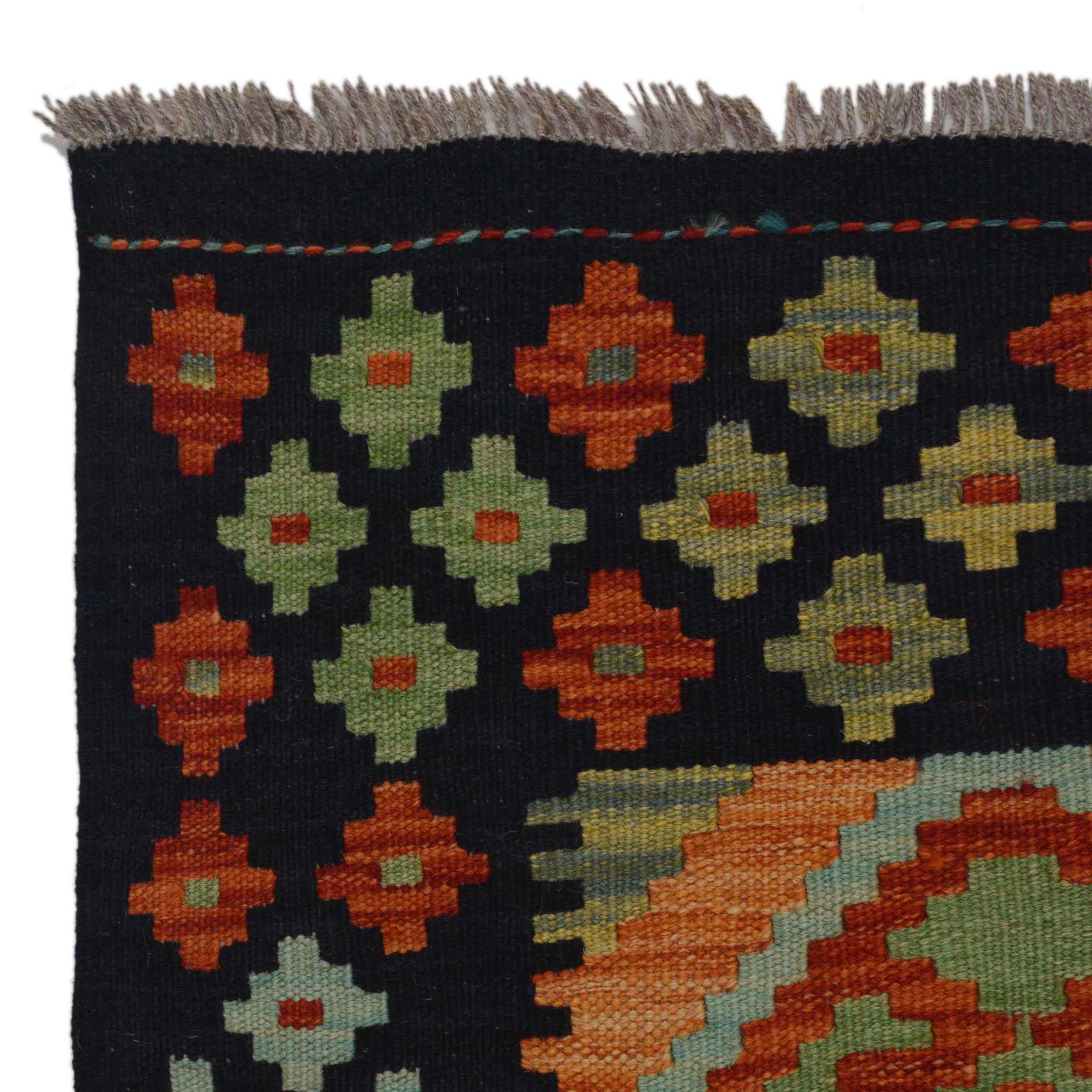 Handmade Wool Area Rug 124 x 167 cm (ID P36115)