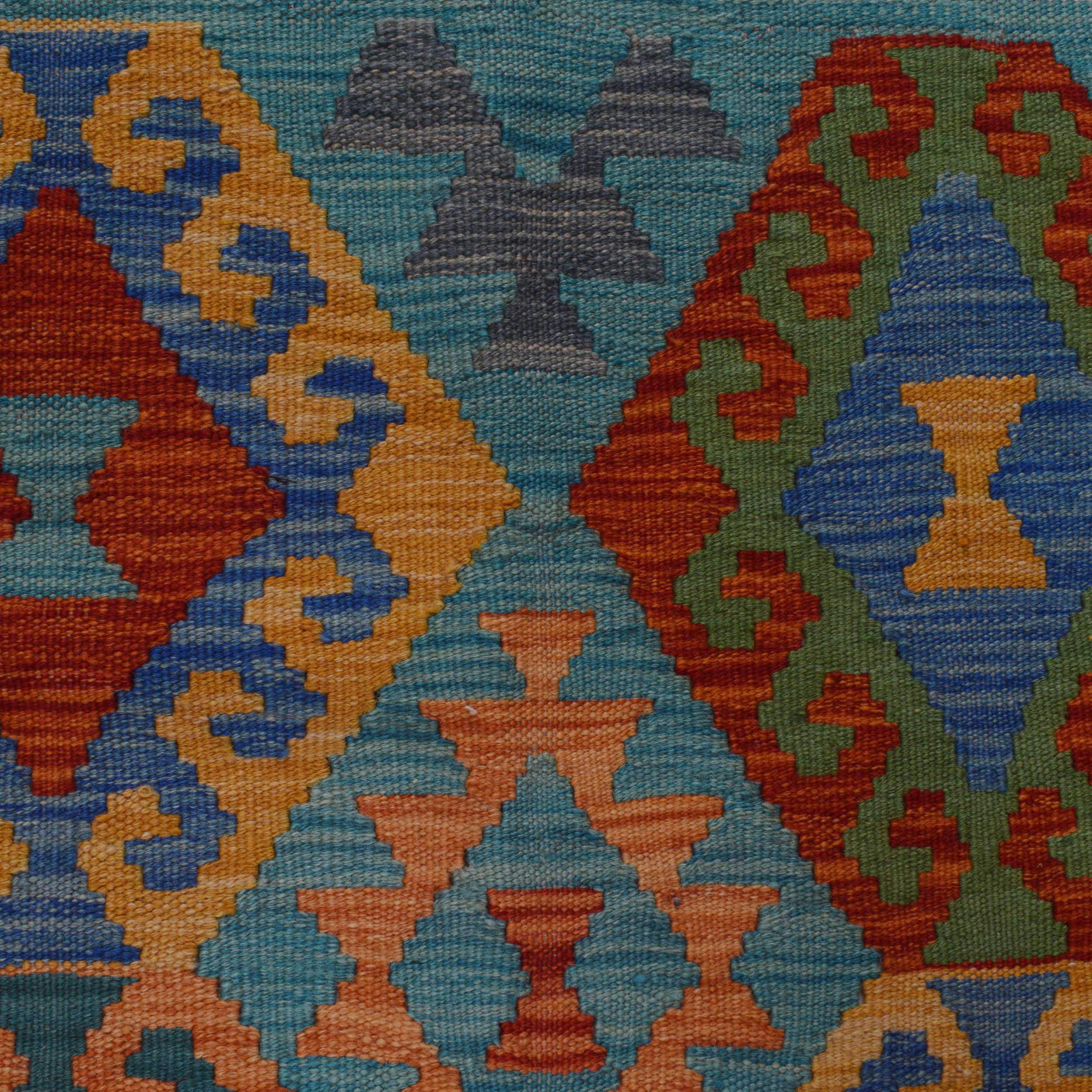 Handmade Wool Area Rug 126 x 179 cm (ID P36116)