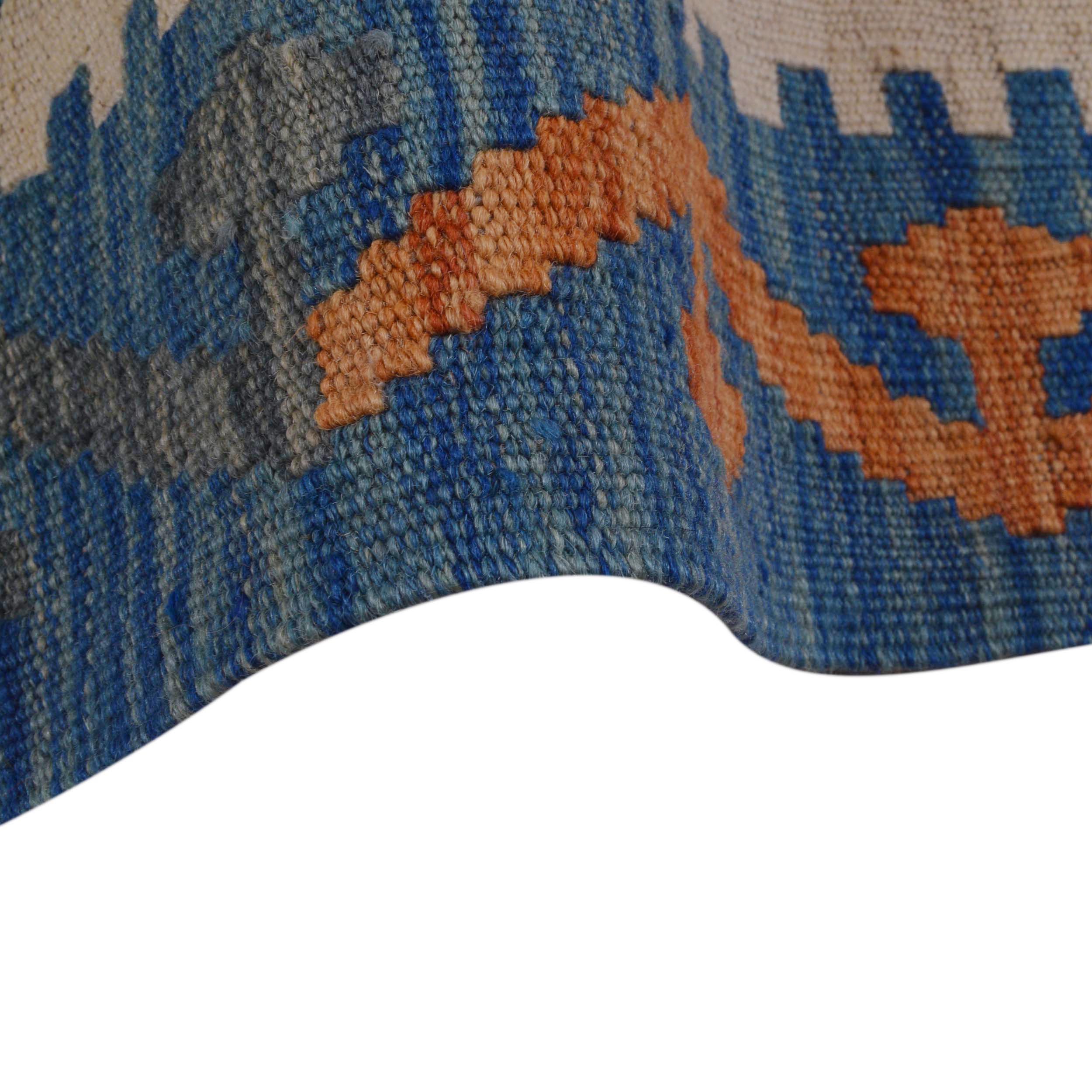 Handmade Wool Area Rug 126 x 179 cm (ID P36116)