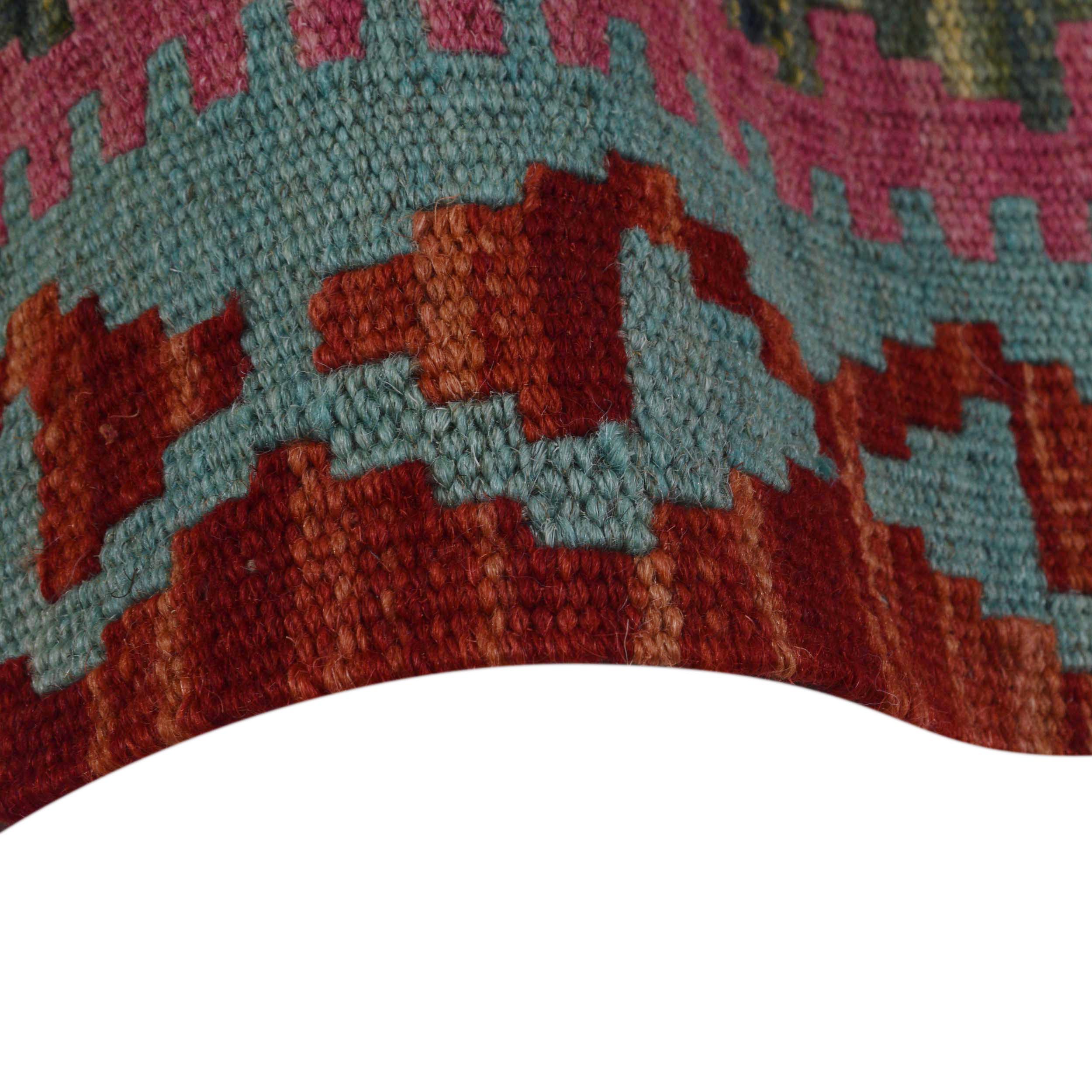 Handmade Wool Kilim Rug 124 x 188 cm (ID P36120)