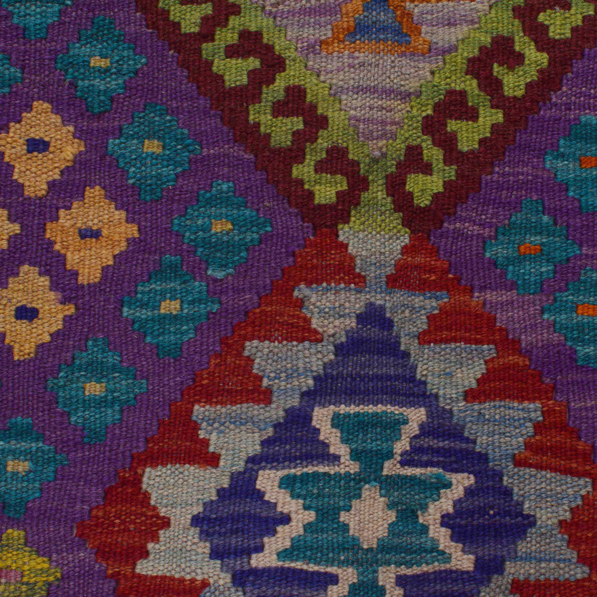 Handmade Wool Kilim Area Rug Premium Flatweave 49x70 (ID P36126)