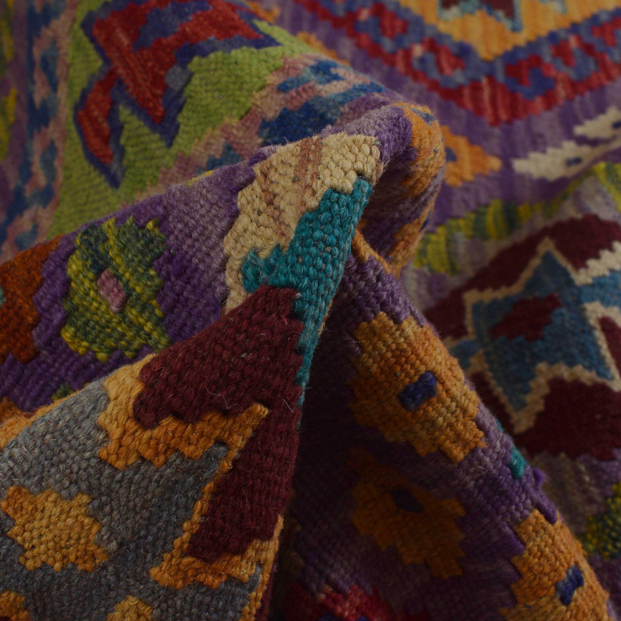 Handmade Wool Kilim Area Rug Premium Flatweave 49x70 (ID P36126)