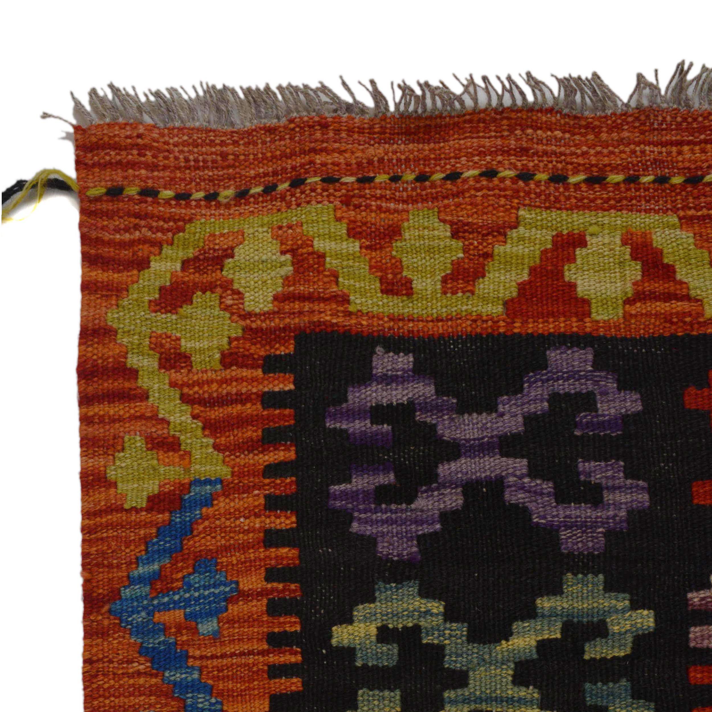 Handmade Wool Kilim Rug 126 x 172 cm (ID P36130)