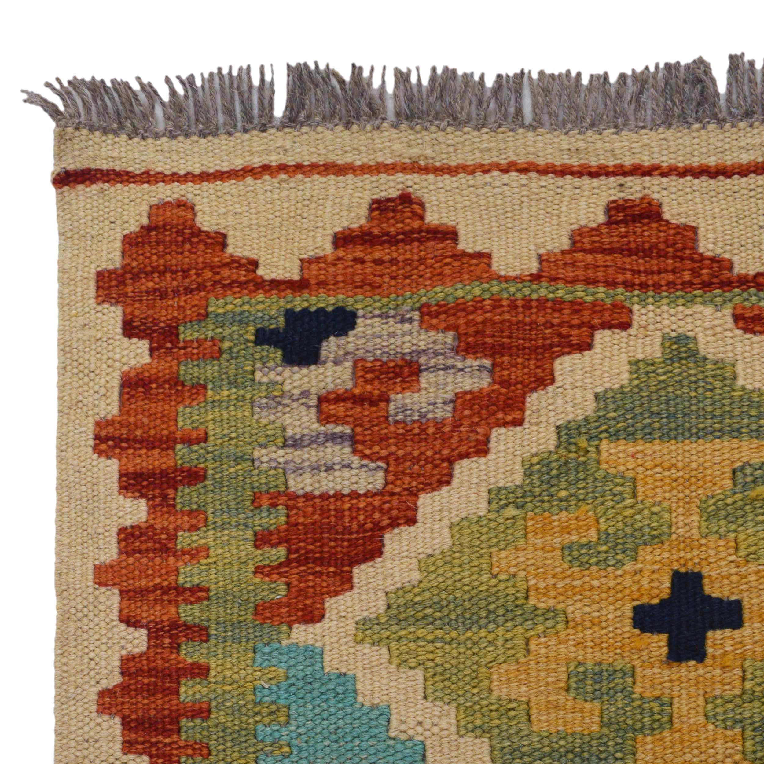 Handmade Wool Kilim Area Rug 43×59 inch (ID P36136)