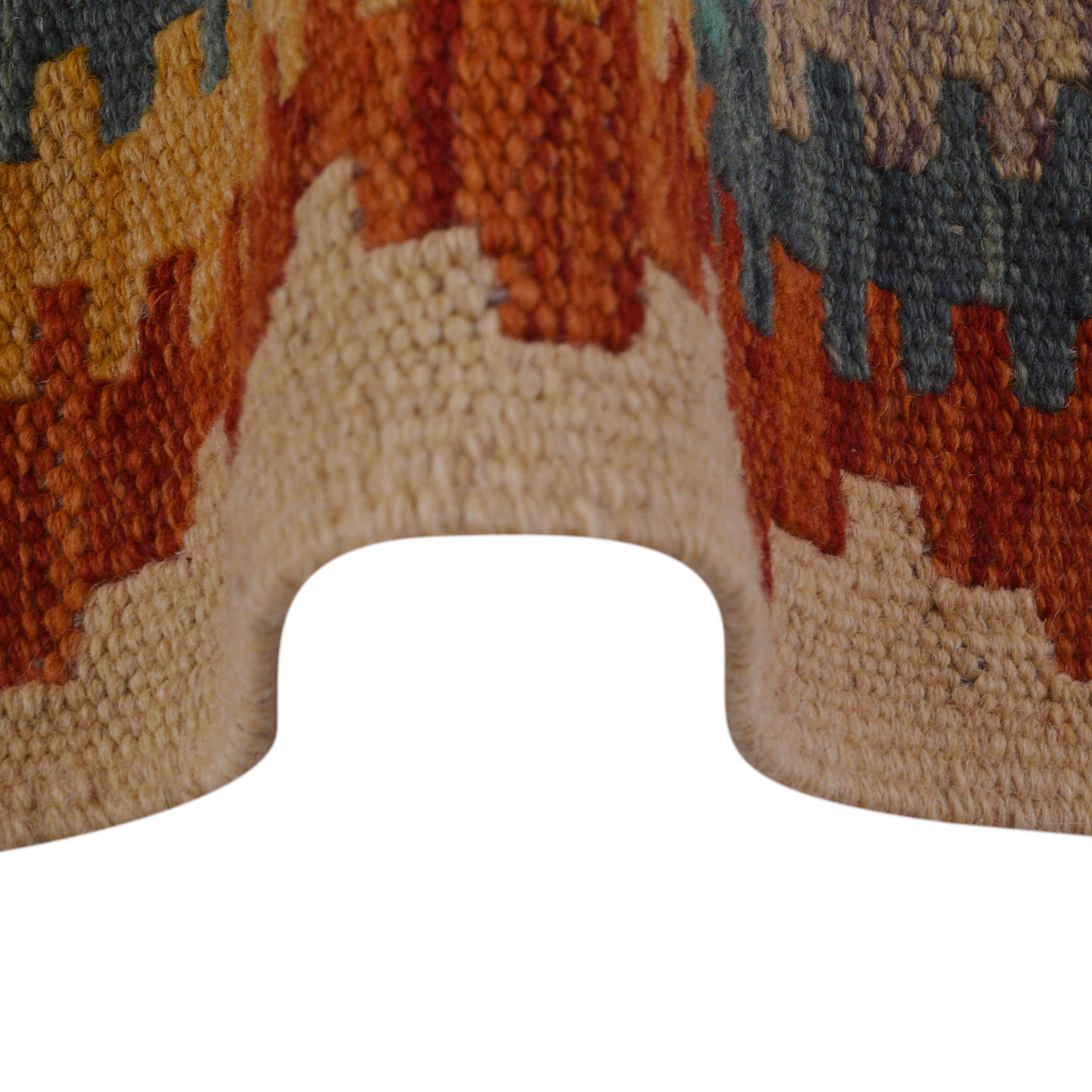 Handmade Wool Kilim Area Rug 43×59 inch (ID P36136)