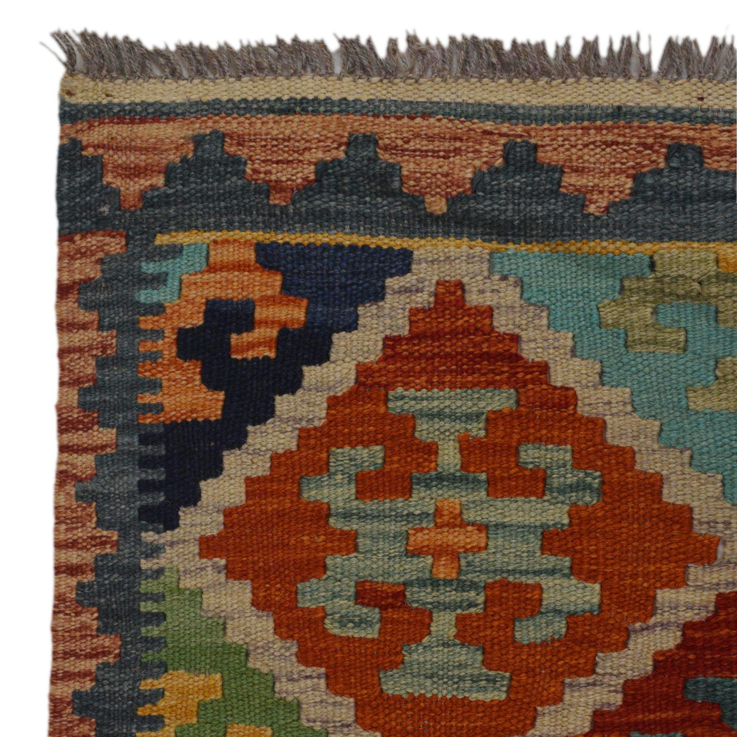 Handmade Wool Kilim Rug 105 x 151 cm (ID P36139)