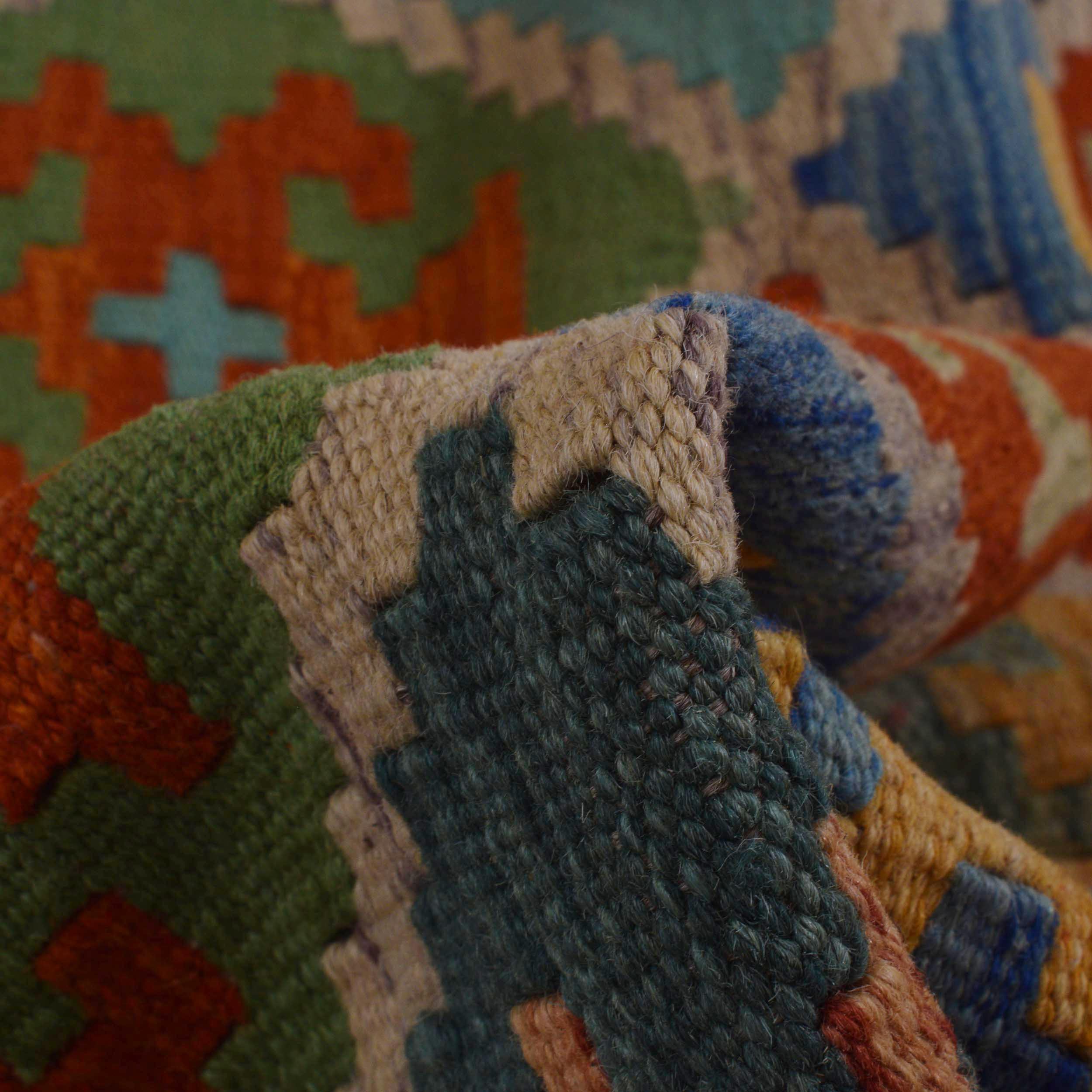 Handmade Wool Kilim Rug 105 x 151 cm (ID P36139)