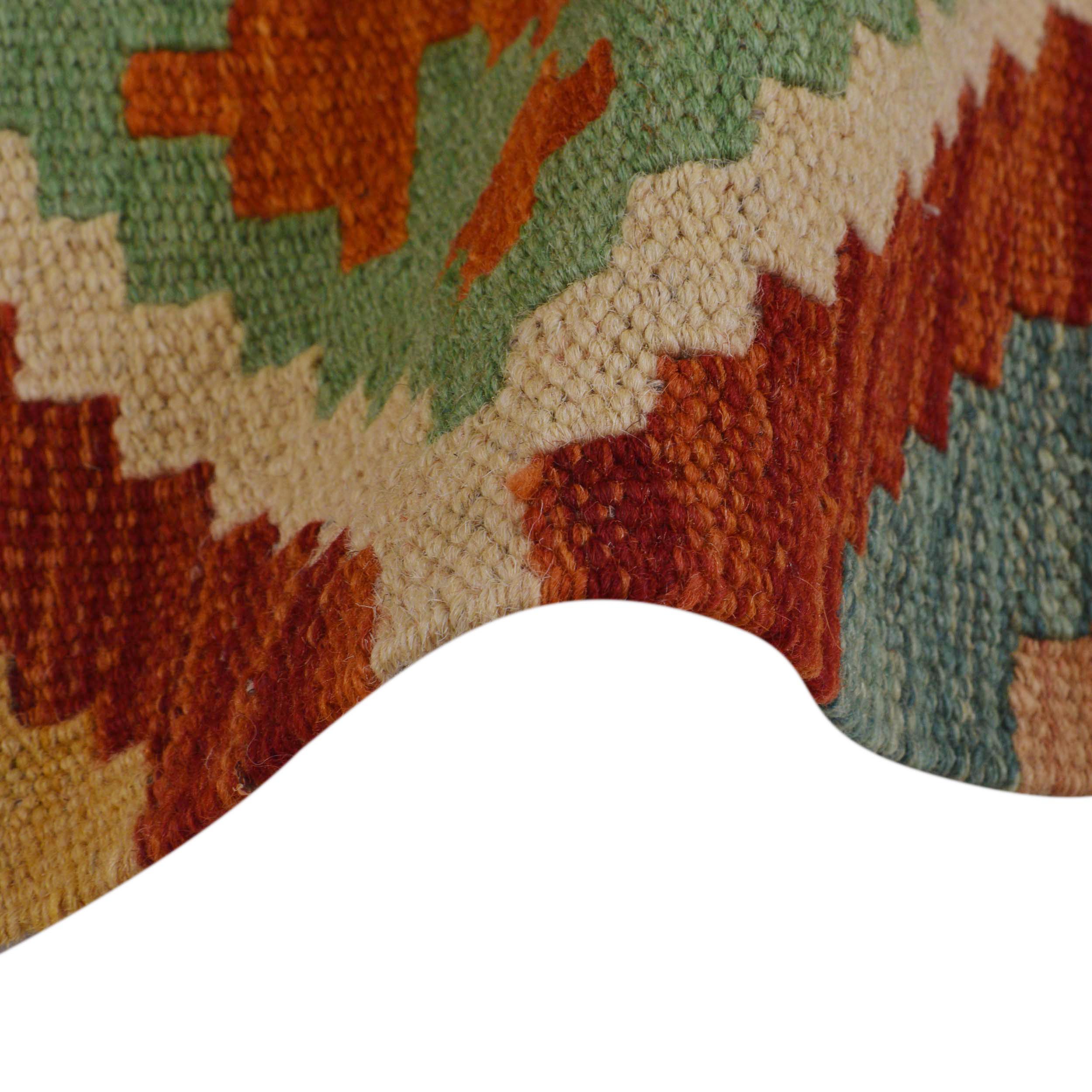 Handmade Kilim Wool Rug 103 x 153 (cm) (ID P36140)