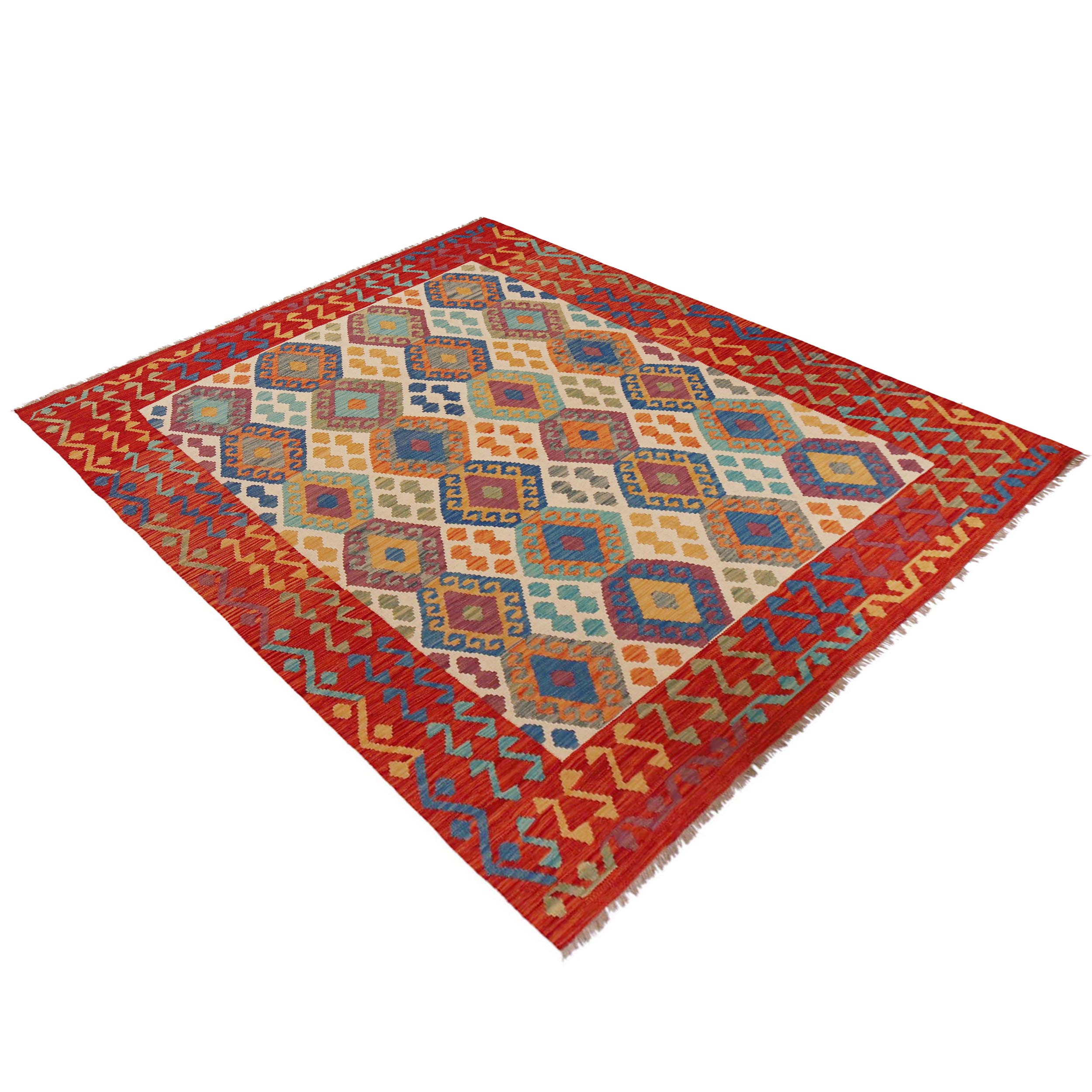 Handmade Wool Rug Oriental 184 x 247 cm (ID P36144)