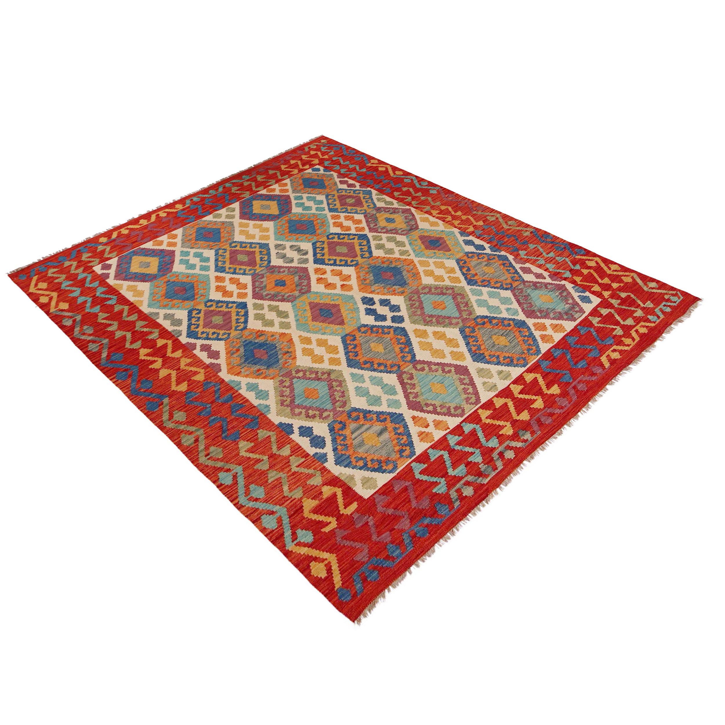Handmade Wool Rug Oriental 184 x 247 cm (ID P36144)