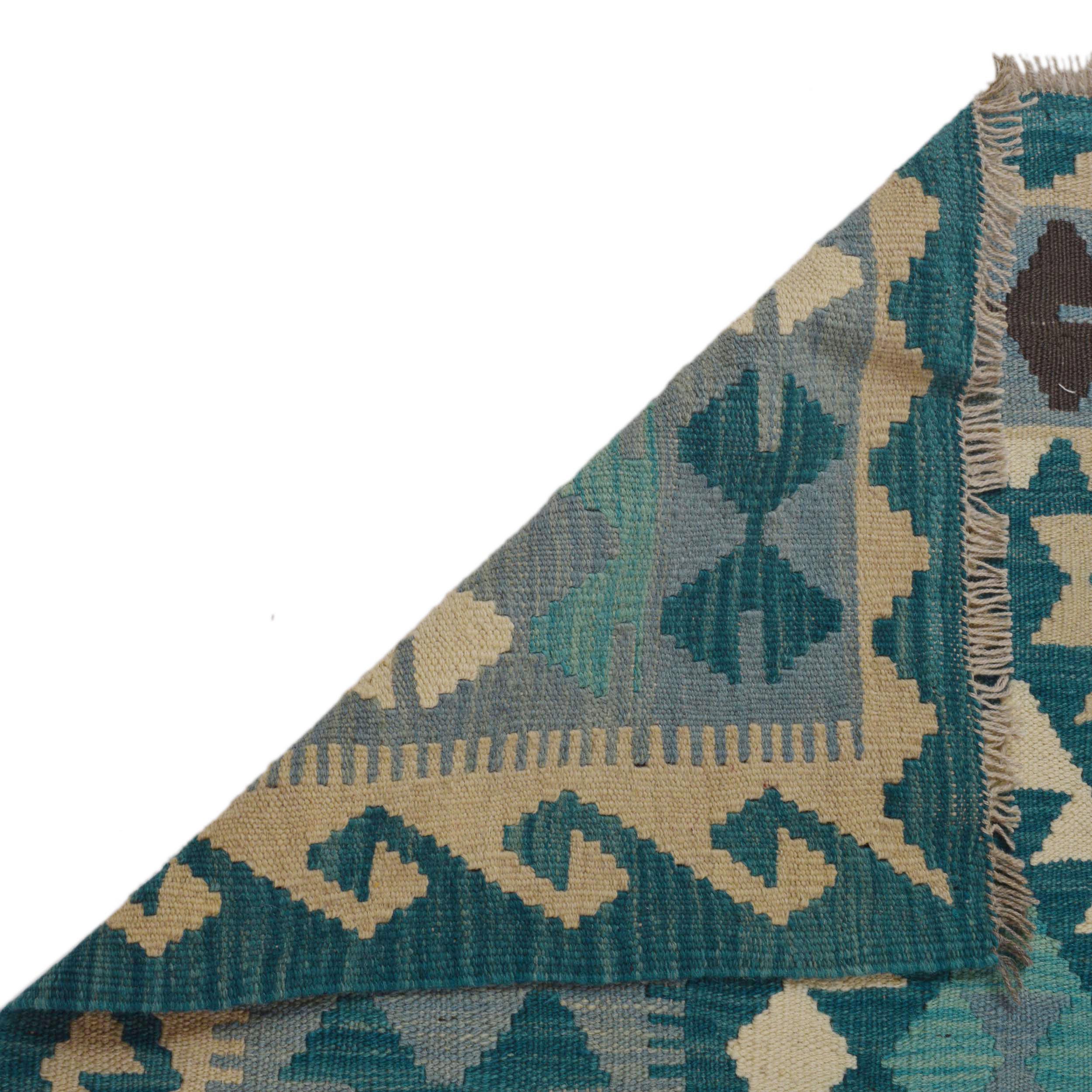 Handmade Wool Area Rug 178 x 240 cm (ID P36145)