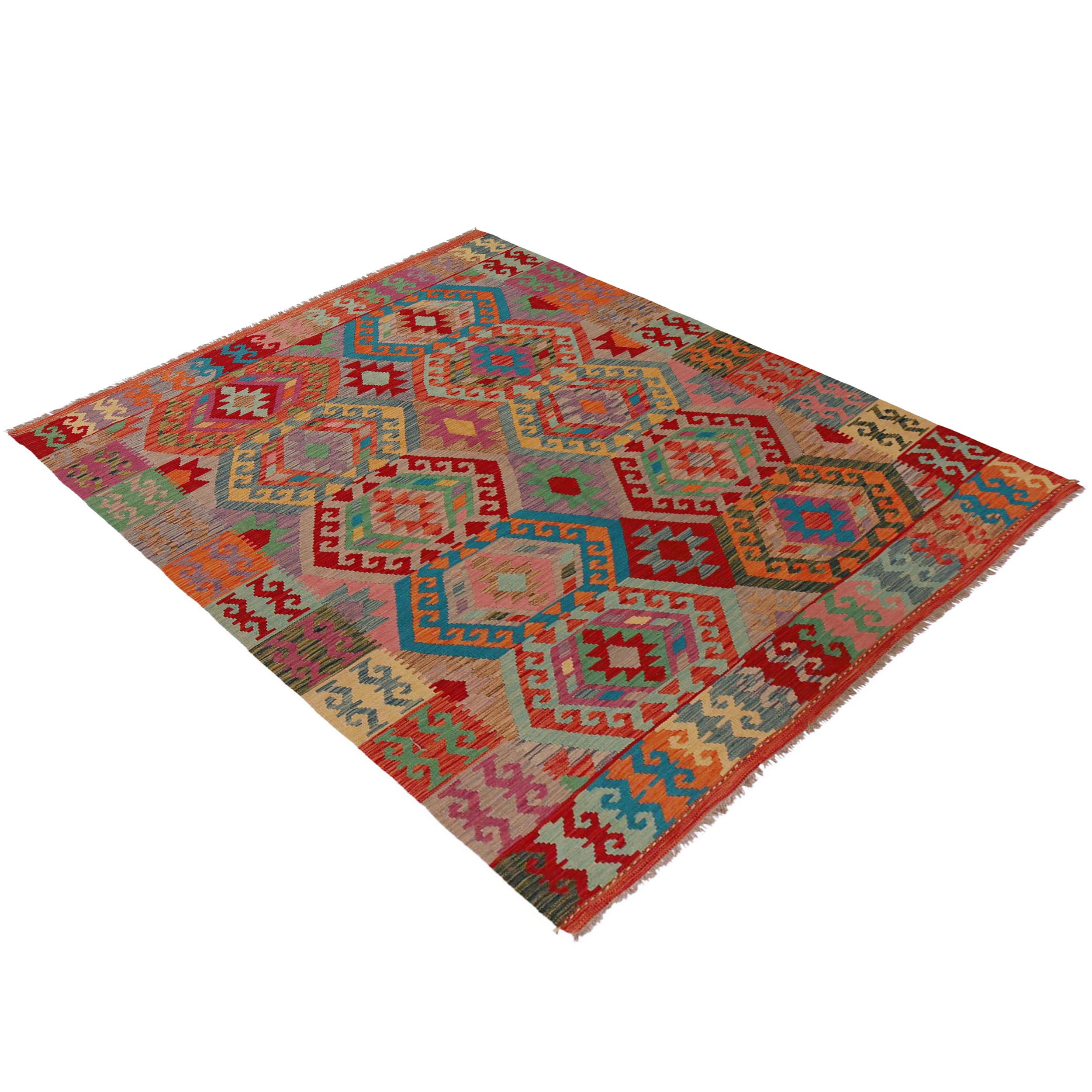 Handmade Wool Kilim Rug 179 x 247 cm (ID P36147)