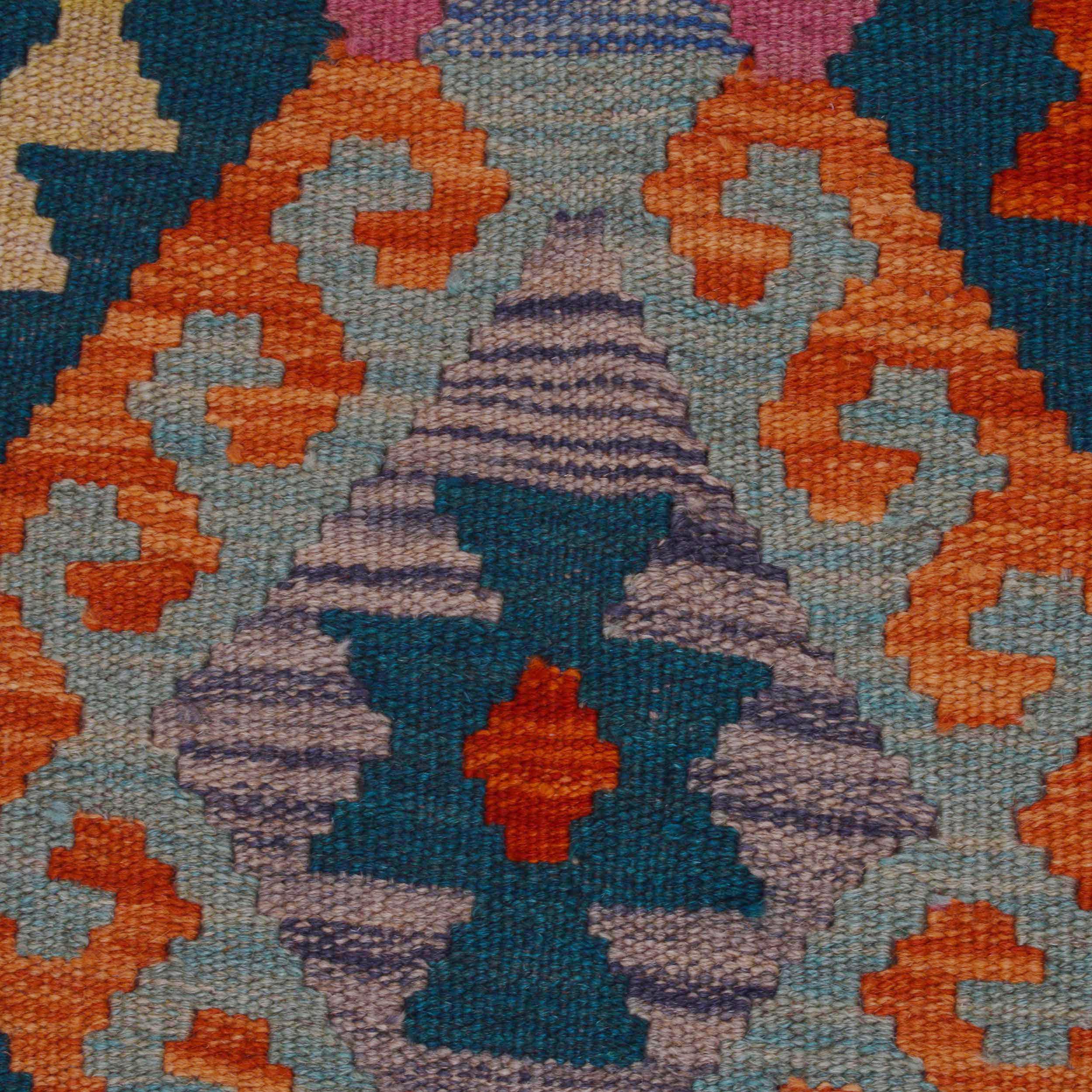 Handmade Wool Kilim Area Rug 176x247 cm (ID P36148)