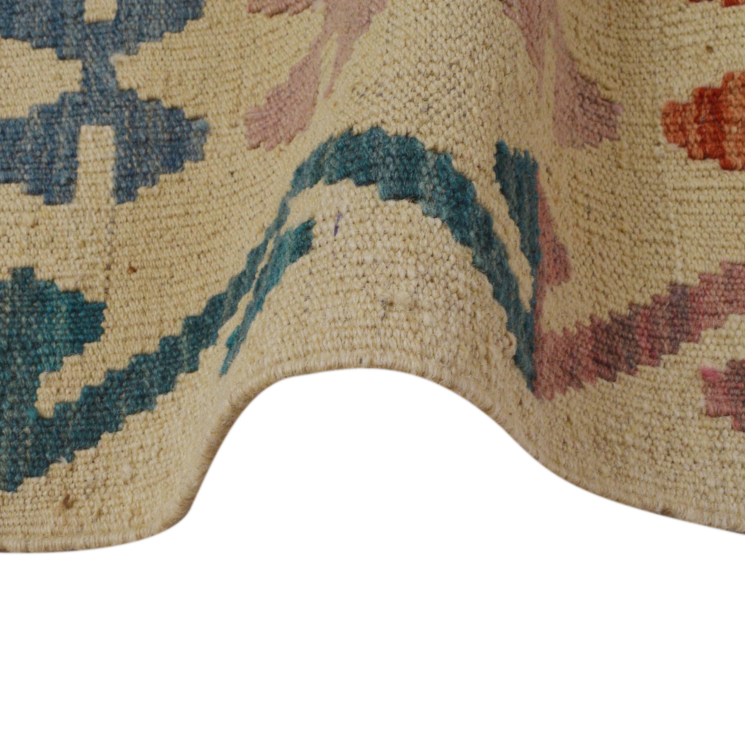 Handmade Wool Kilim Area Rug 176x247 cm (ID P36148)