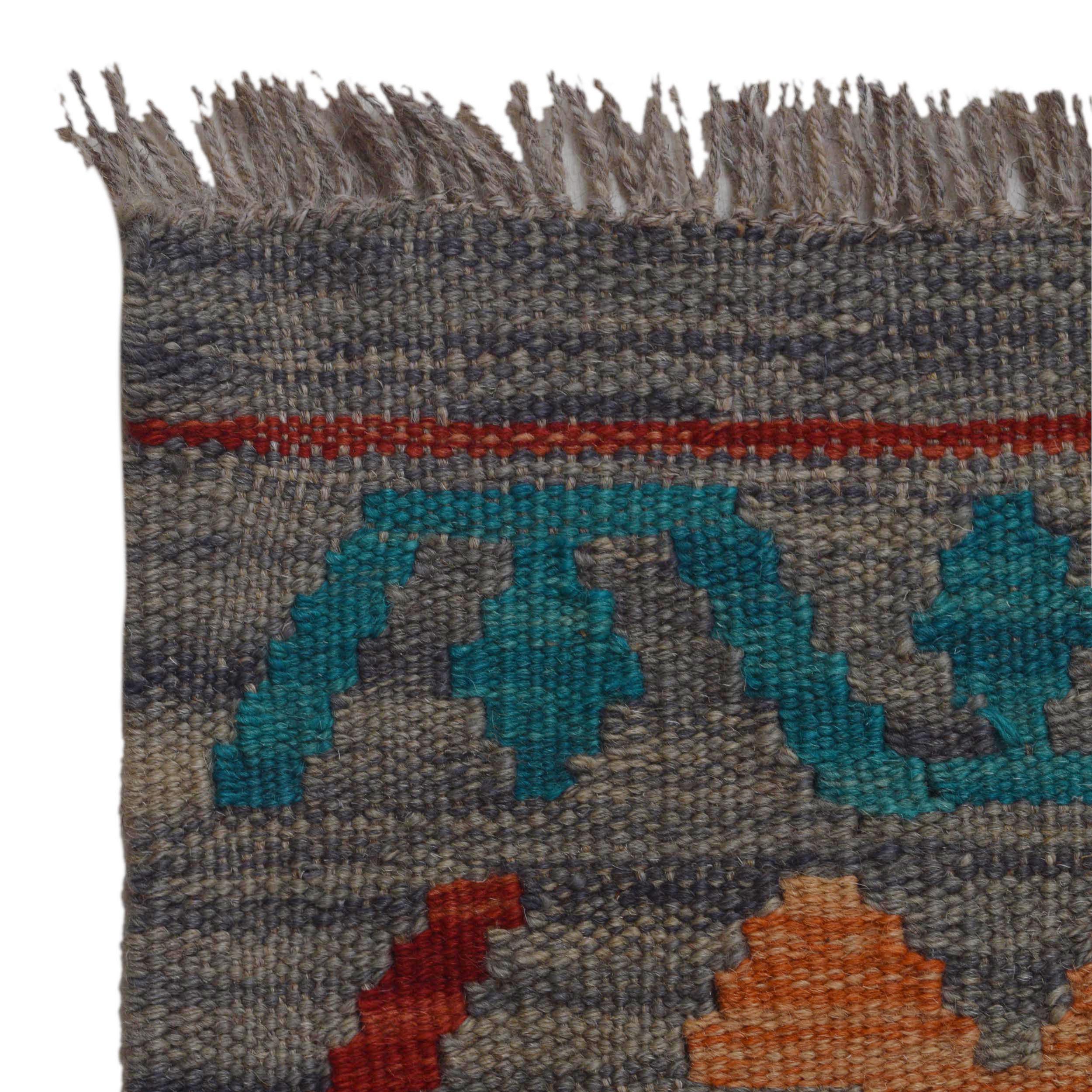 Handmade Wool Kilim Area Rug 75x96 in (ID P36150)