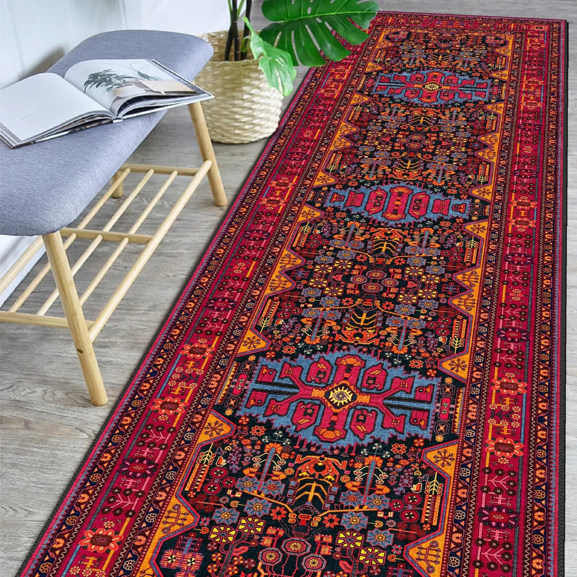 Vibrant Persian Style Bold Rug - Aladdinrugs
