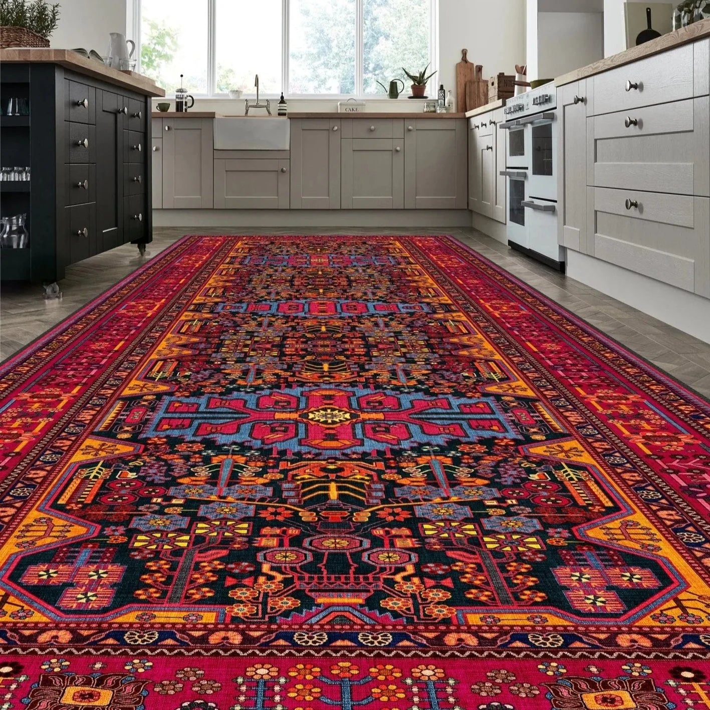 Persian Washable Runner - Aladdinrugs