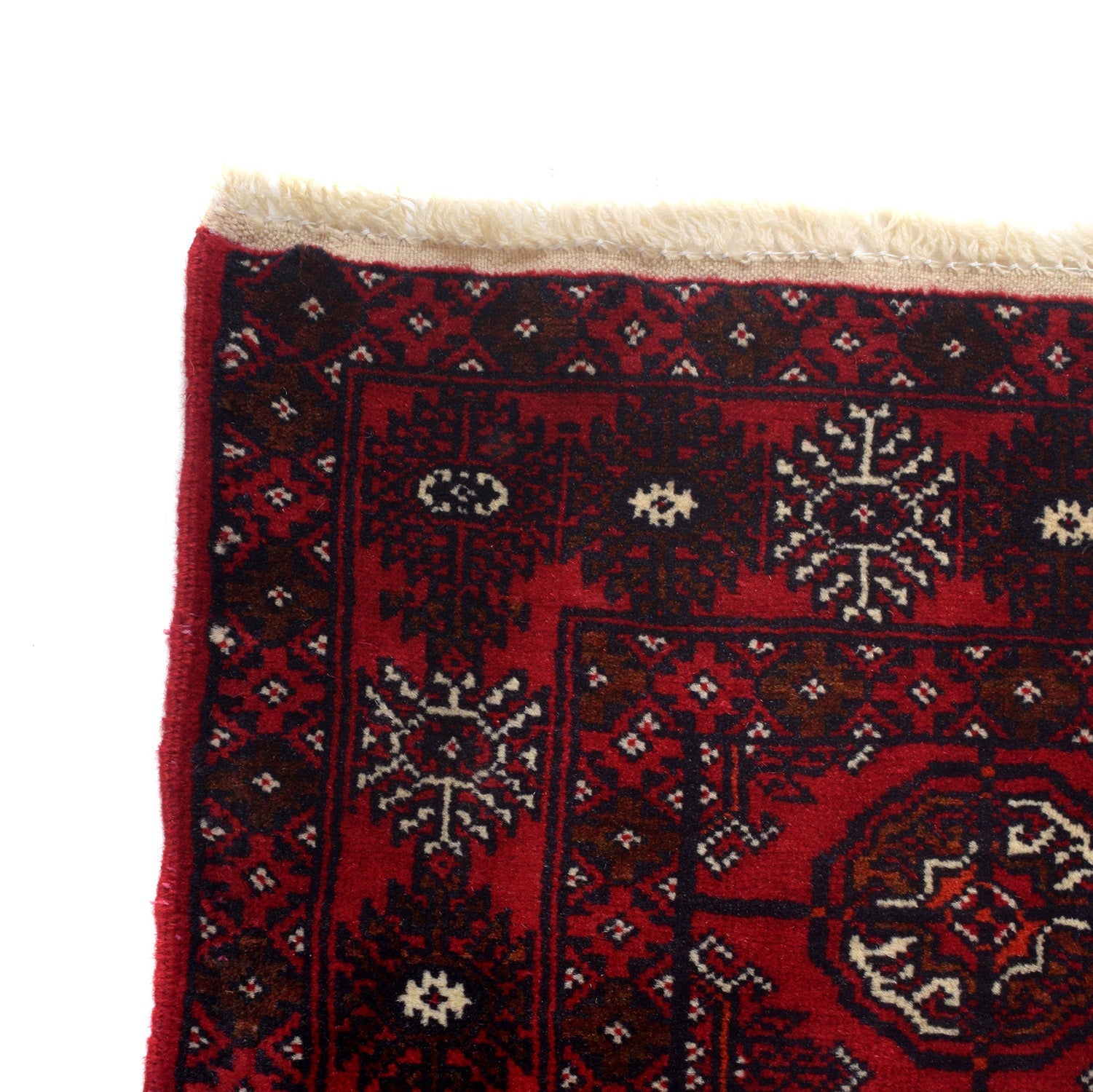 Handmade Bokhara Wool Runner Area Rug 77x194cm (ID R23734)