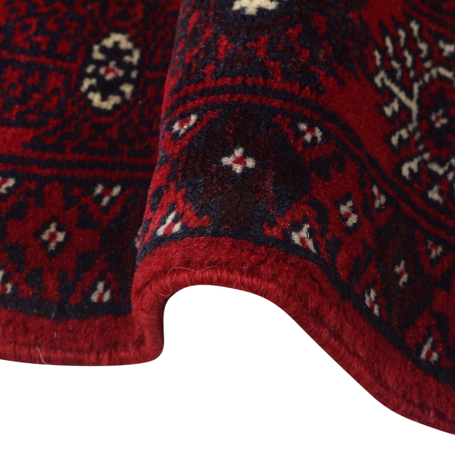 Handmade Bokhara Wool Runner Area Rug 77x194cm (ID R23734)