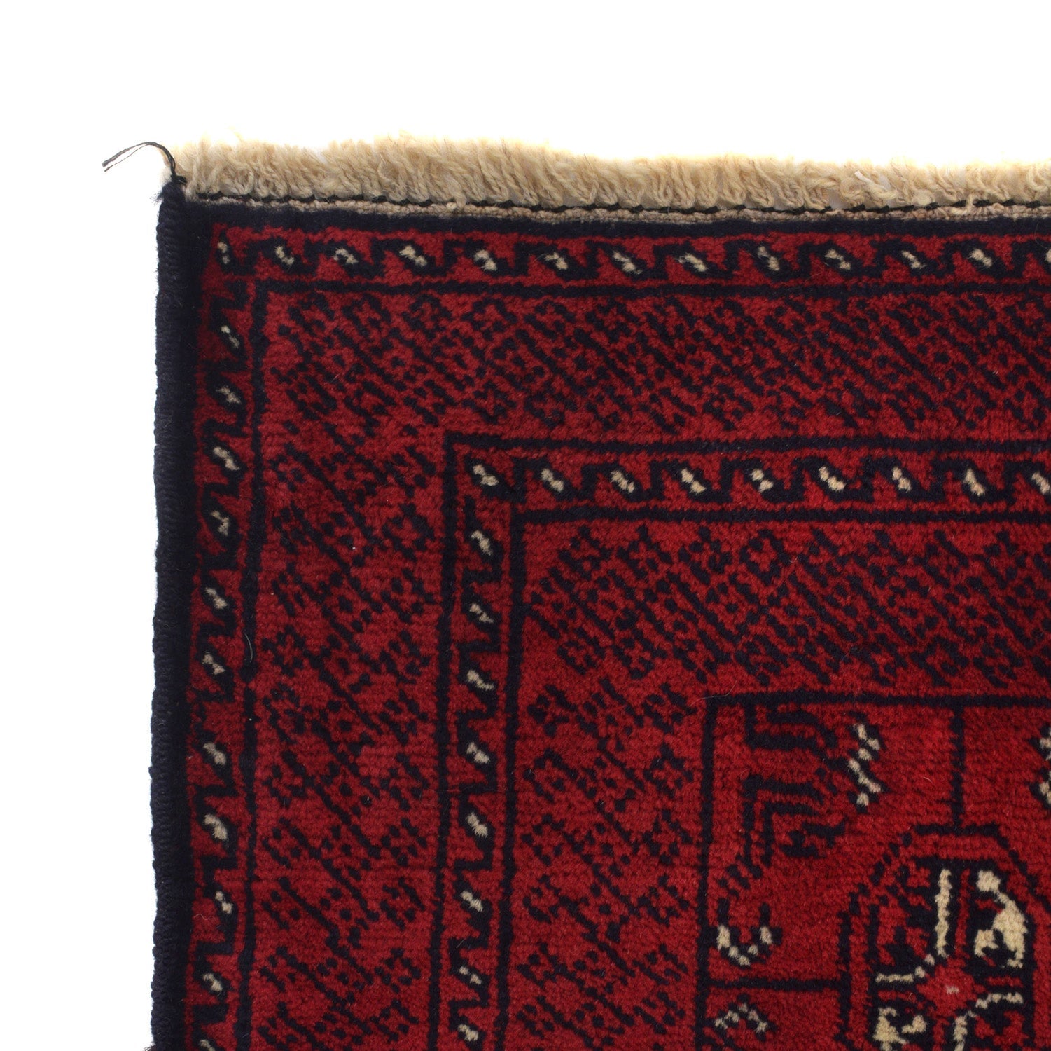 Handmade Bokhara Wool Runner Area Rug 30.7x72.0in (ID R23735)
