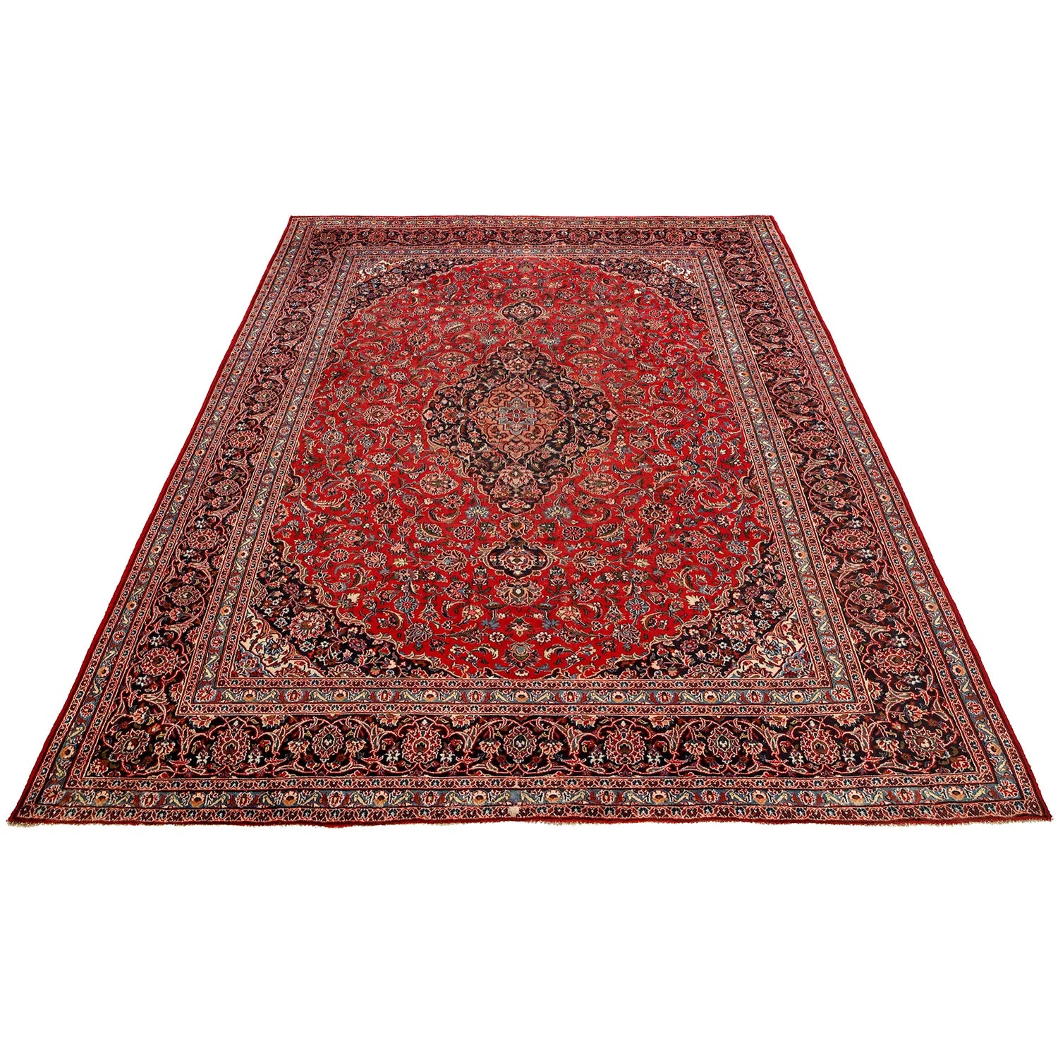 Red Color Kashan Rug 292 x 382 (cm) - No. R24109
