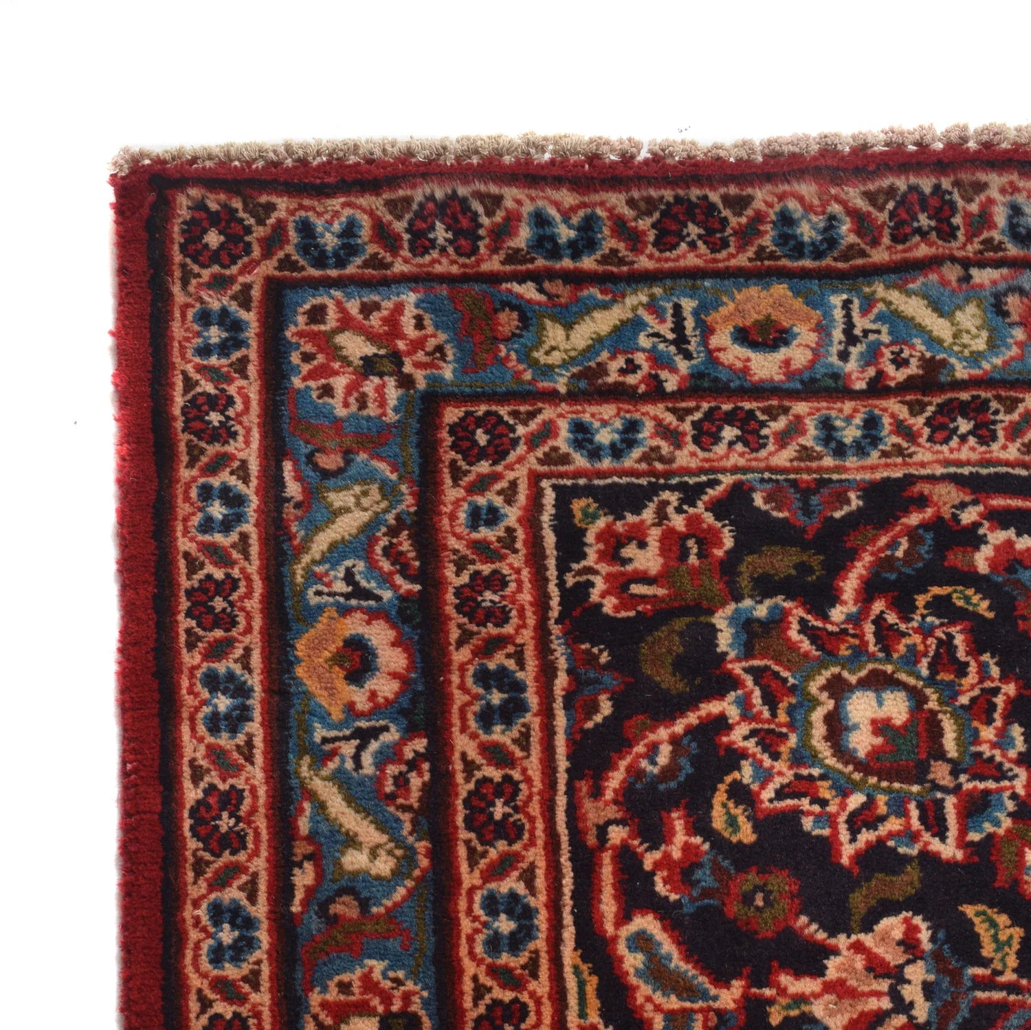 Red Color Kashan Rug 292 x 382 (cm) - No. R24109