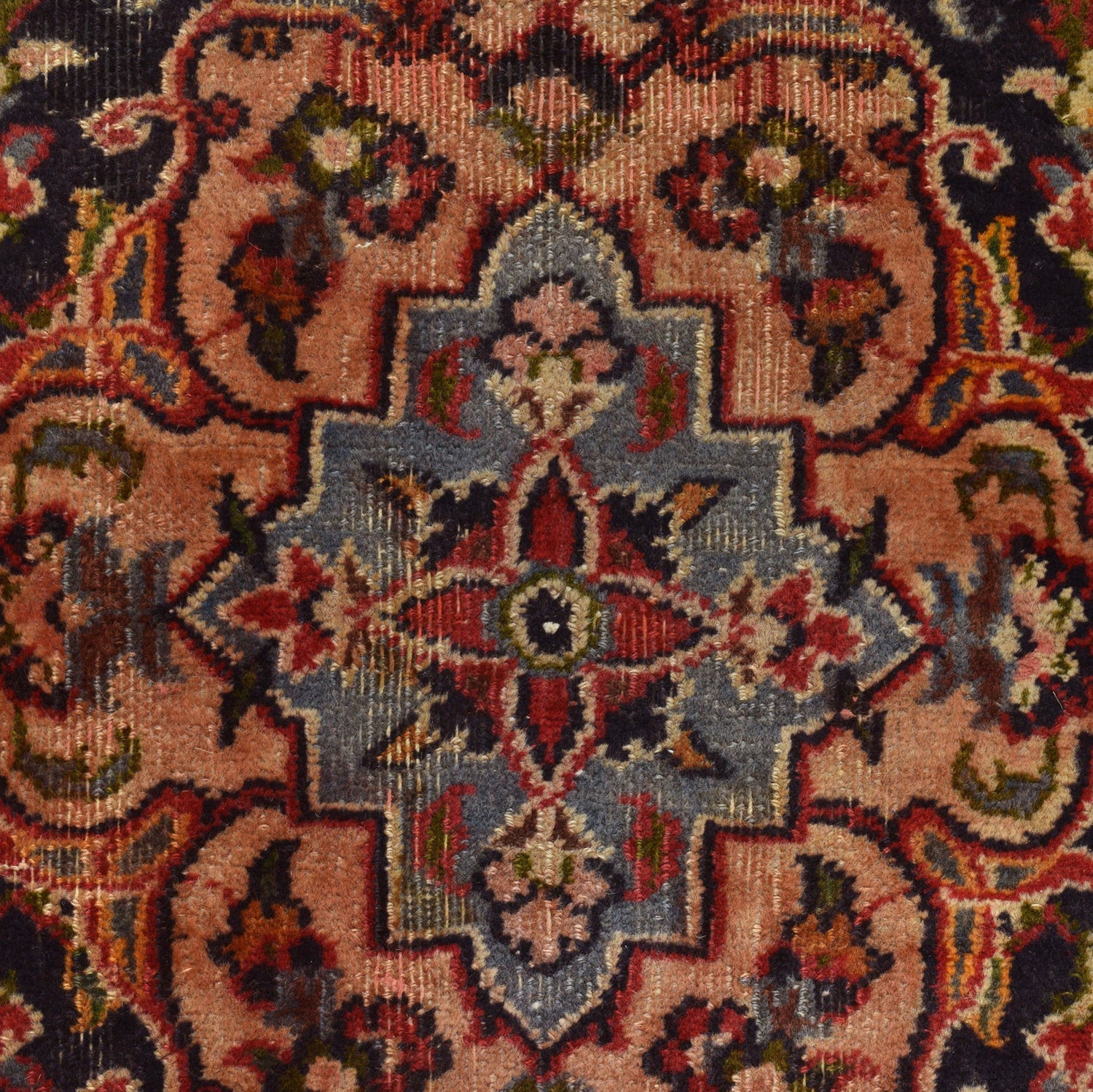 Red Color Kashan Rug 292 x 382 (cm) - No. R24109