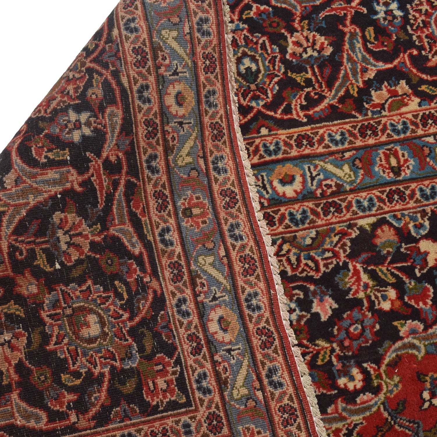 Red Color Kashan Rug 292 x 382 (cm) - No. R24109