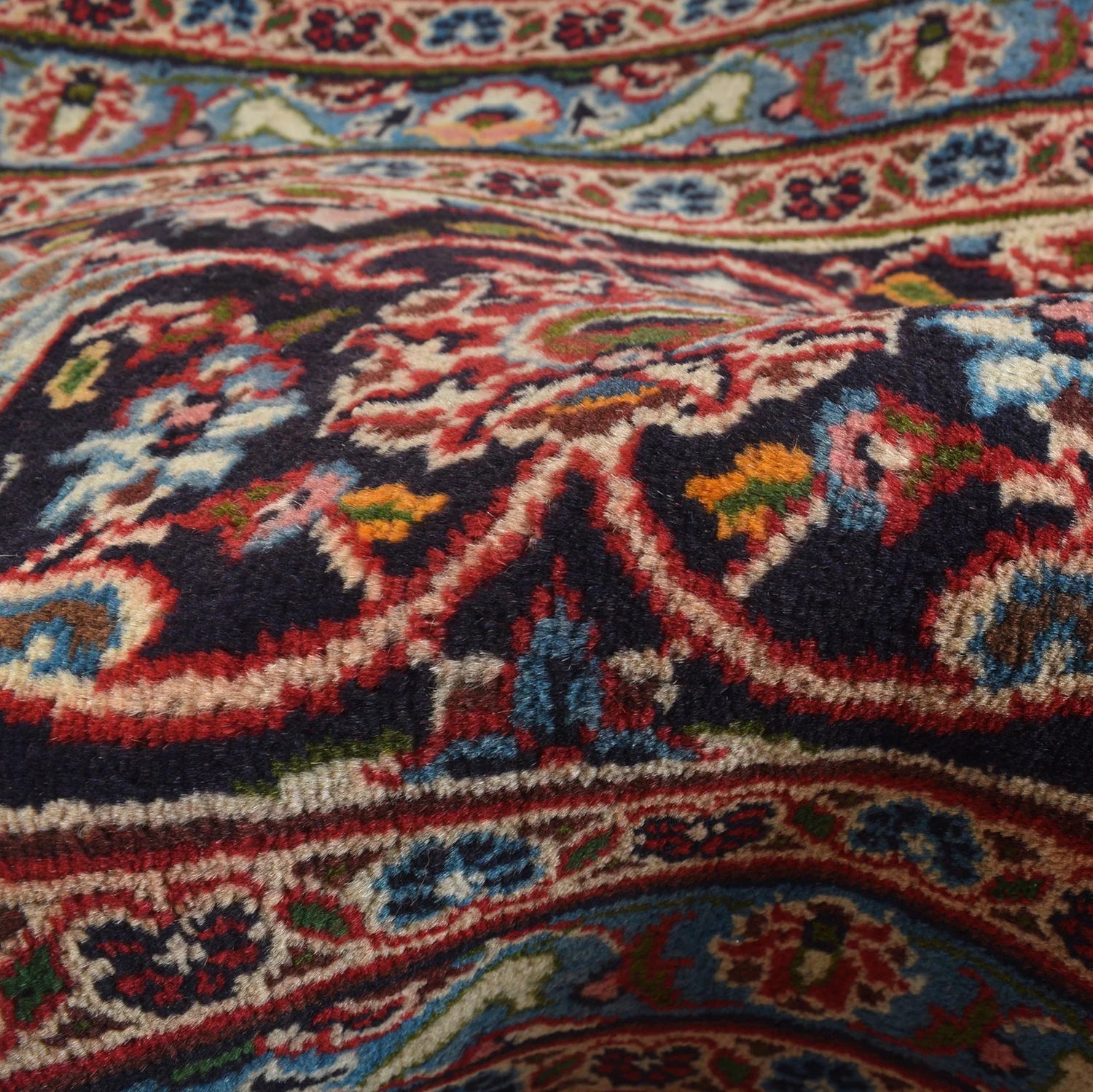 Red Color Kashan Rug 292 x 382 (cm) - No. R24109