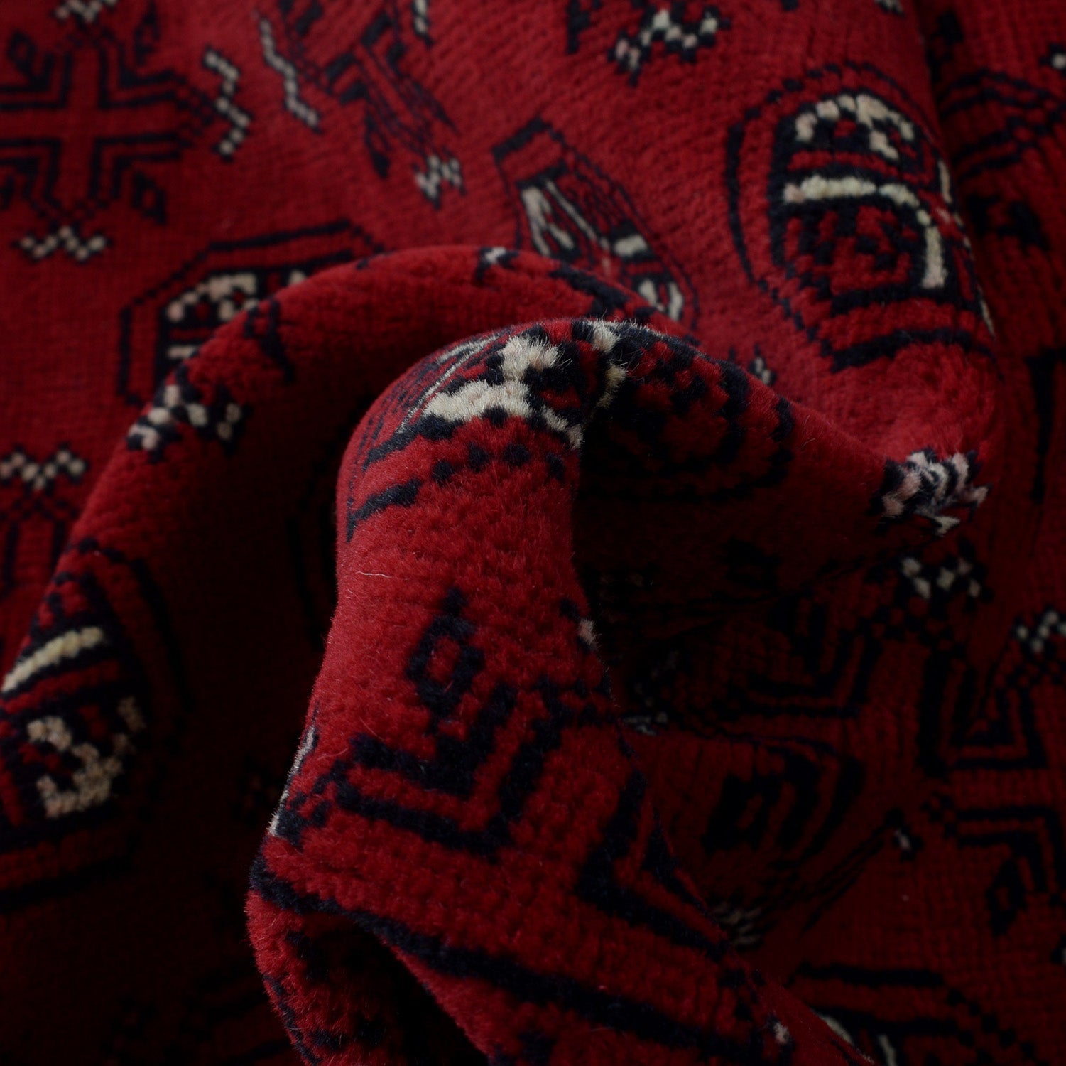 Handmade Bokhara Wool Runner 80 x 191 cm (ID 24134)