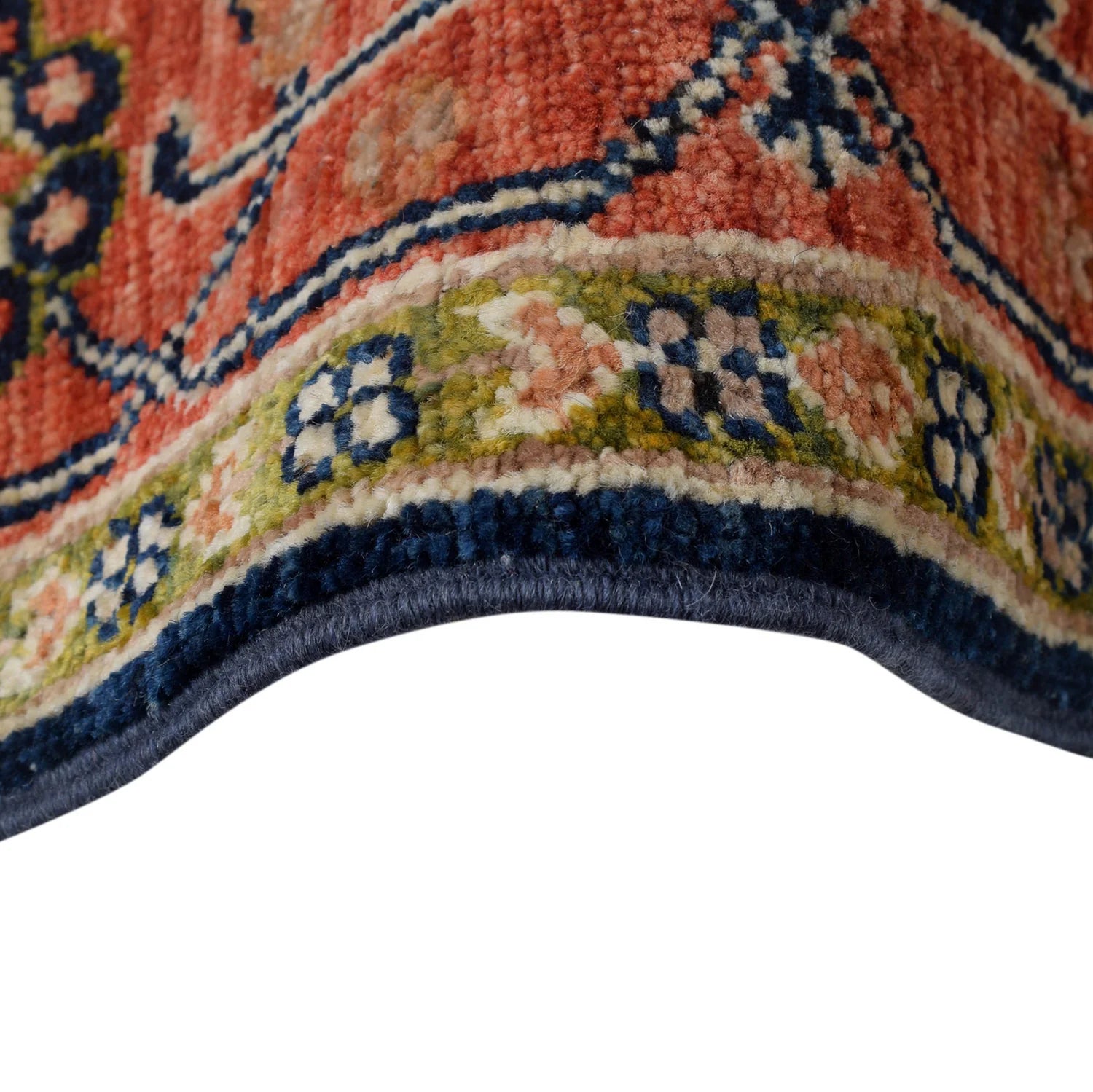 Hand Knotted Persian Design Heriz Rug 124 x 182 (cm) - No. R24373