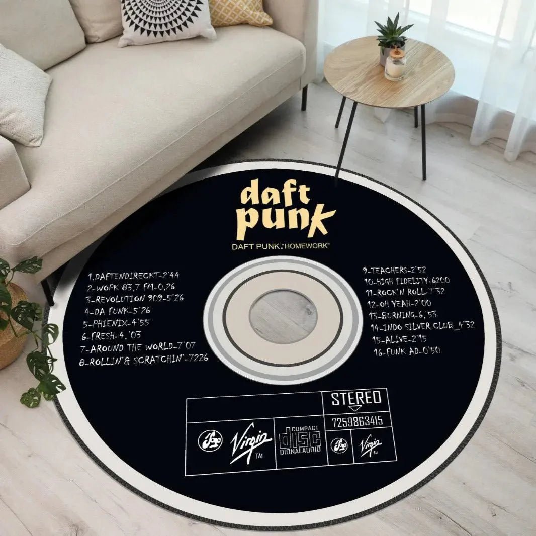Daft Punk CD Rug - Aladdinrugs