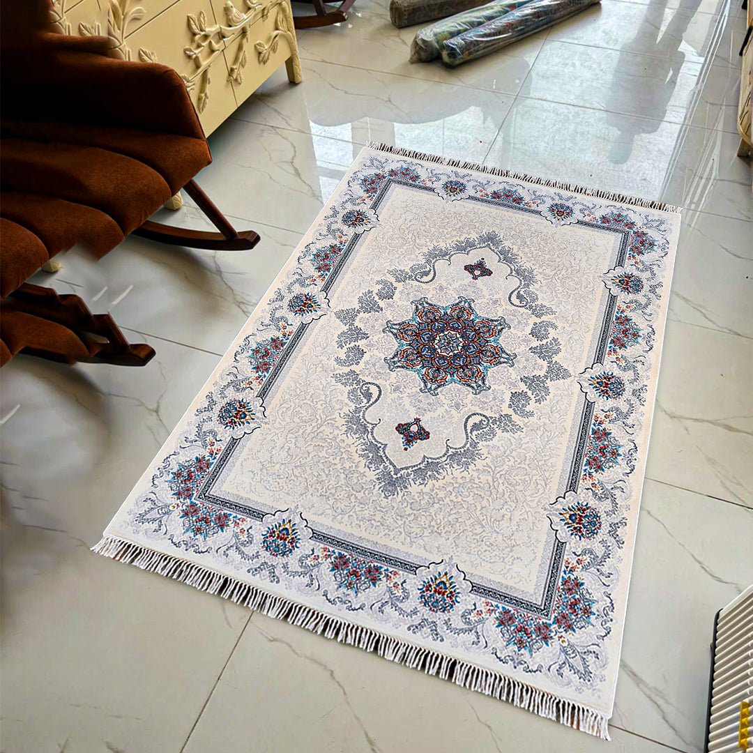 Convivial Cream Persian Area Rug - Aladdinrugs