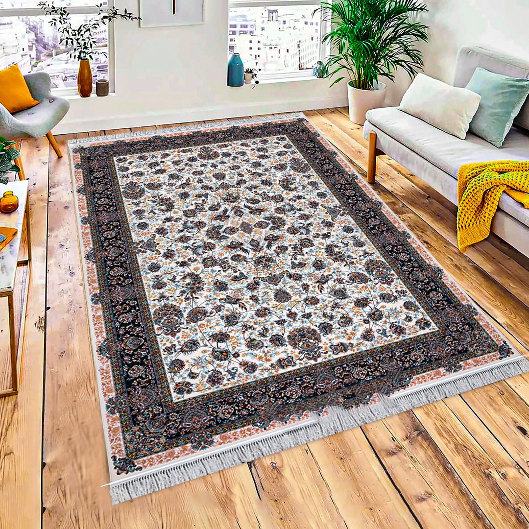 Miniature Persian Tufted Area Rug B1127 - Aladdinrugs