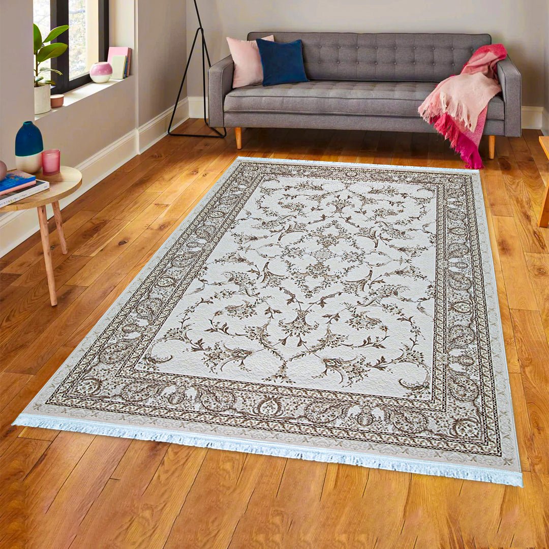 Grace Persian Floral Area Rug - B1104 - Aladdinrugs