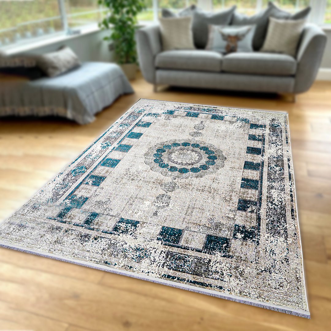 Petra Jordan Vintage Area Rug 07275 - Aladdinrugs