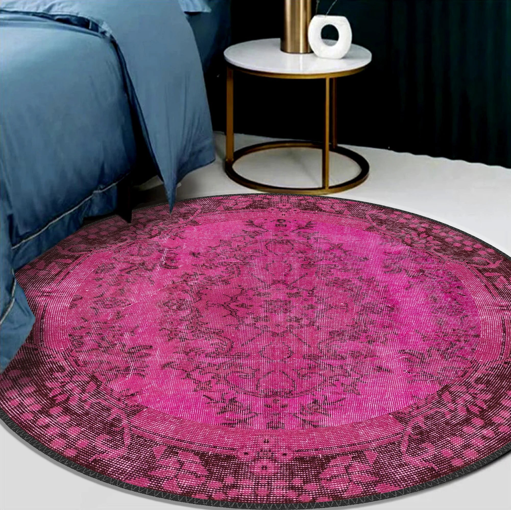 Turkish Pink Runner - Aladdinrugs