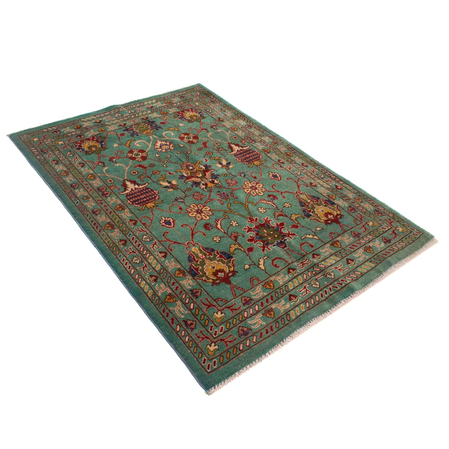 Handmade Tree of Life Rug 120 x 176 (cm) - No. W34054