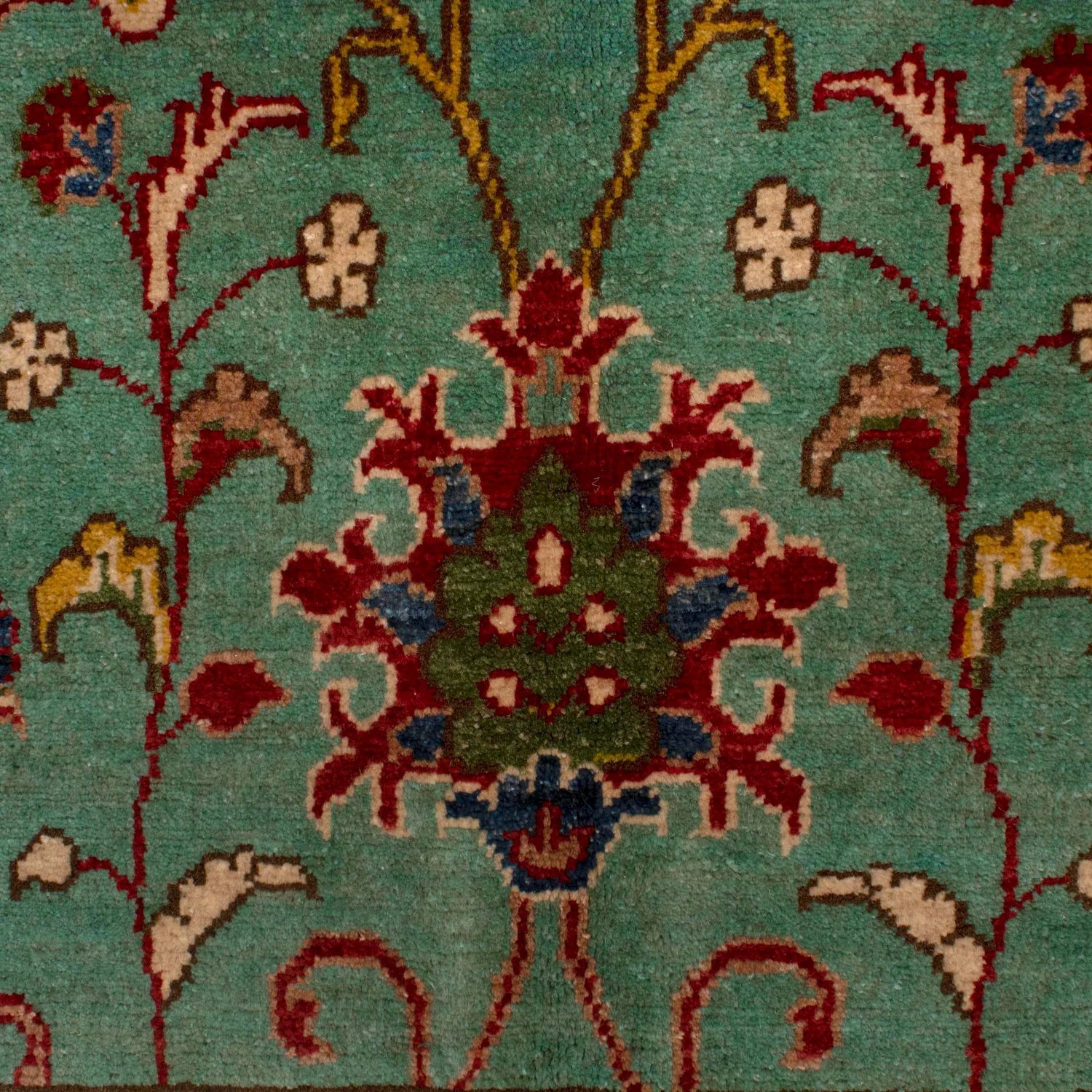 Handmade Tree of Life Rug 120 x 176 (cm) - No. W34054