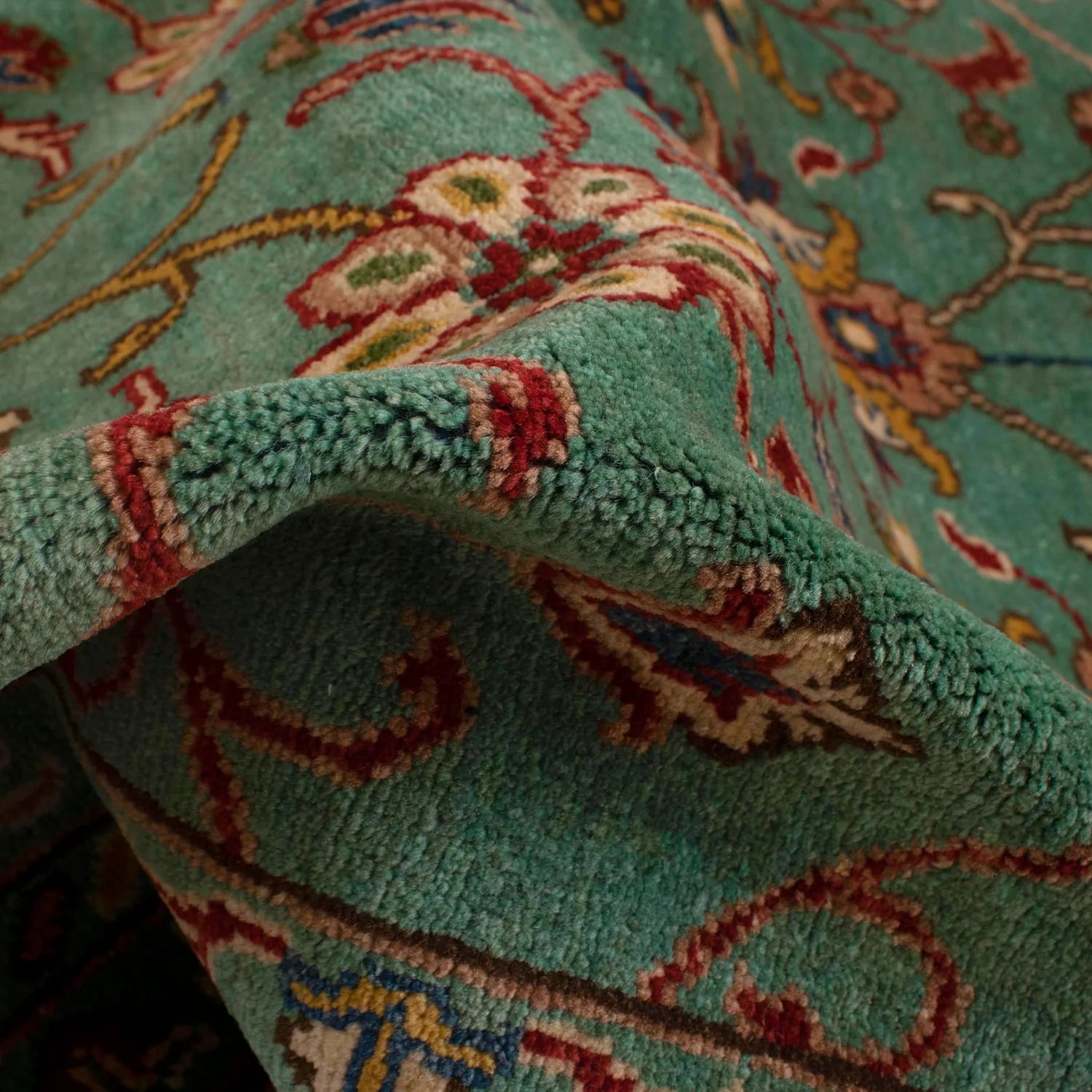 Handmade Tree of Life Rug 120 x 176 (cm) - No. W34054