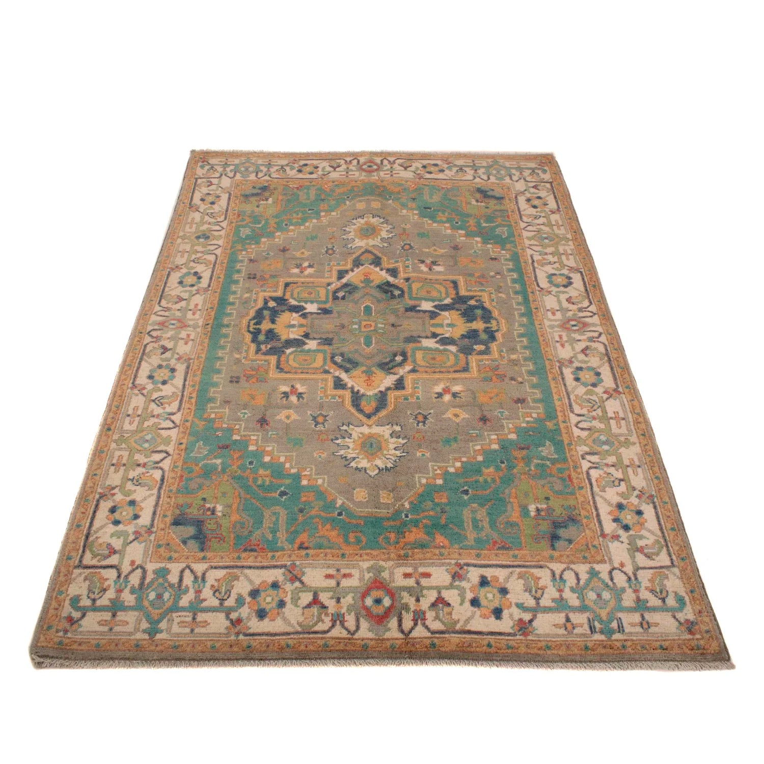 Green Kazak Rug 115 x 178 (cm) - No. W34056